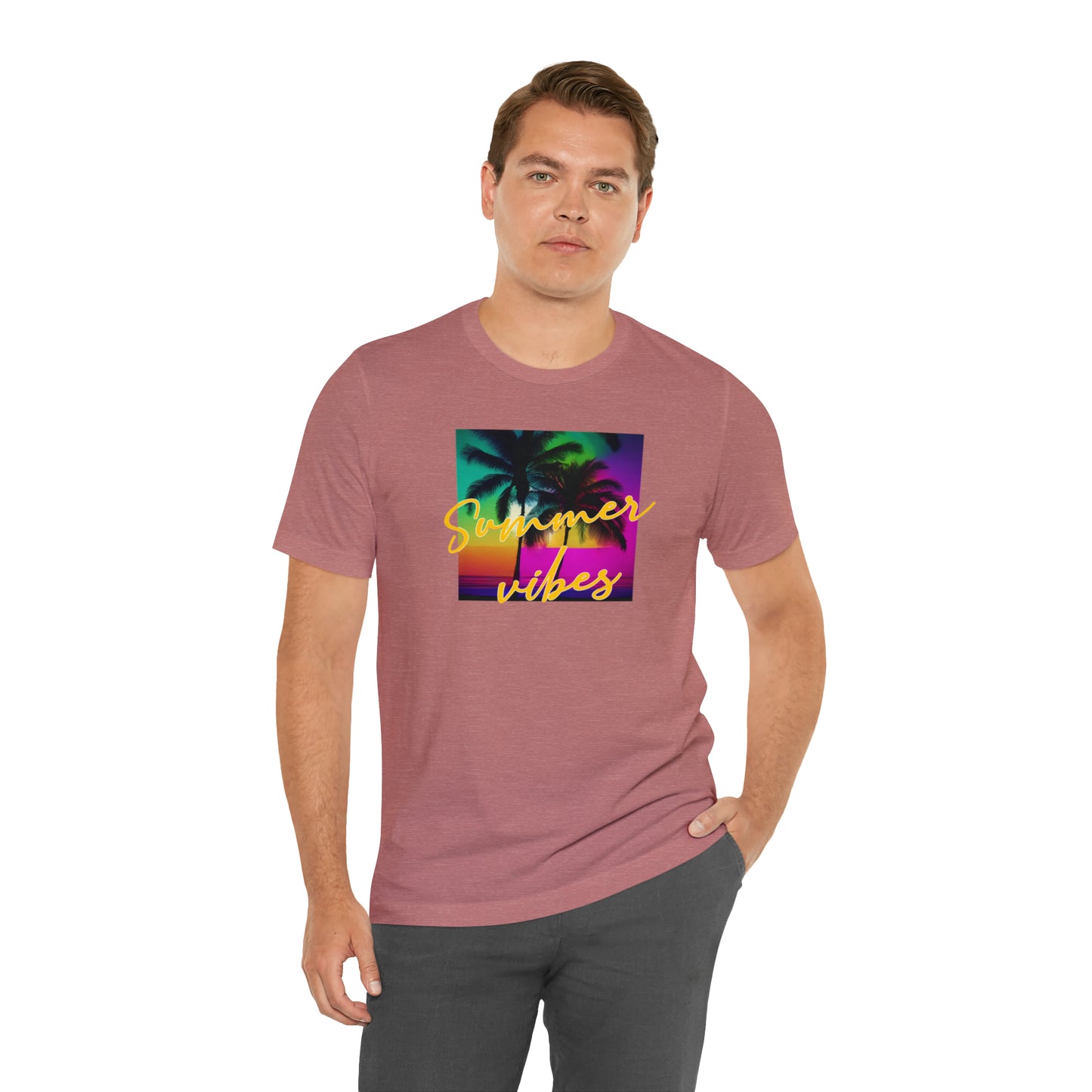 Summer Color Unisex Jersey Short Sleeve Tee