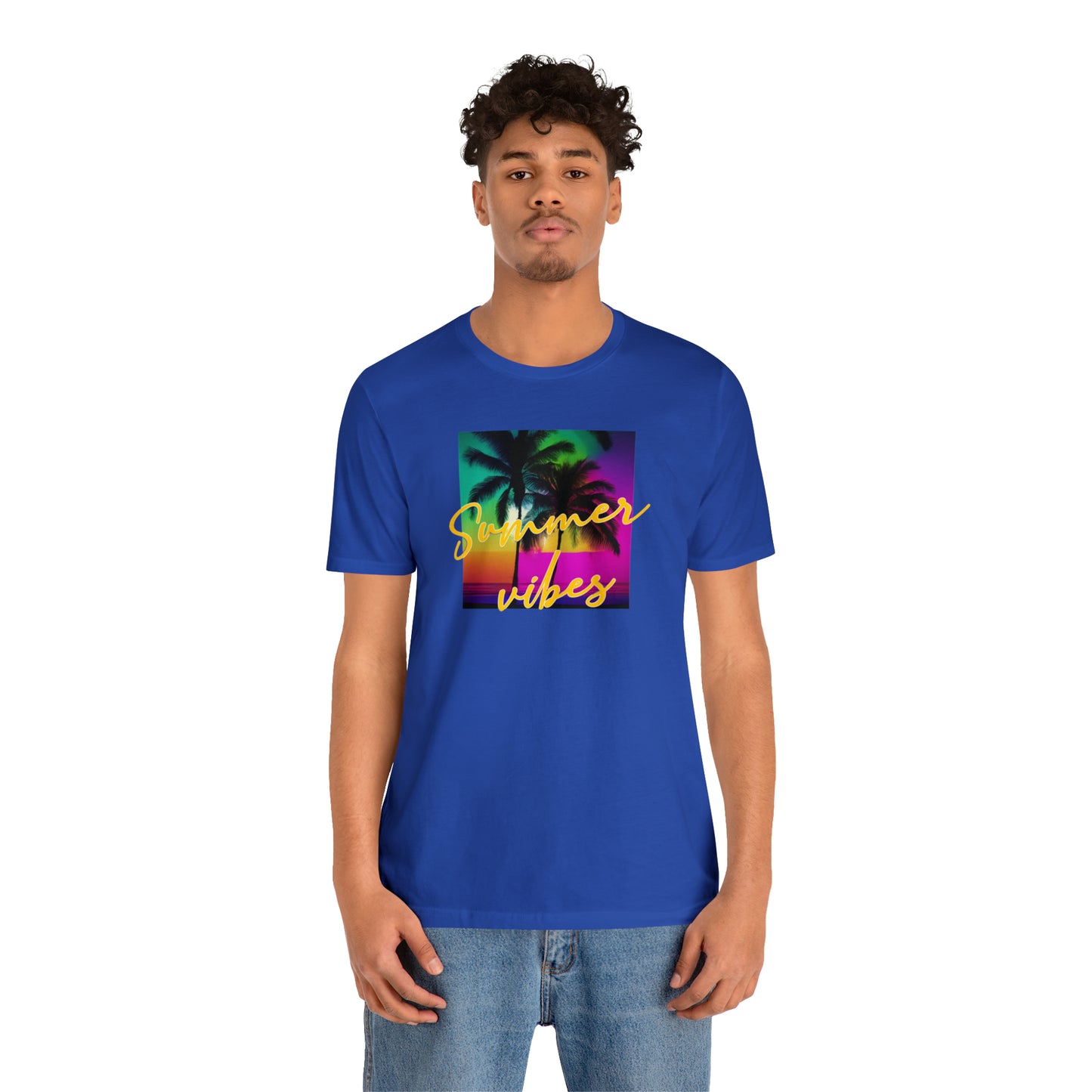 Summer Color Unisex Jersey Short Sleeve Tee