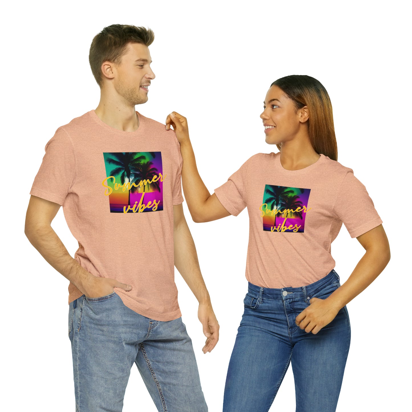 Summer Color Unisex Jersey Short Sleeve Tee