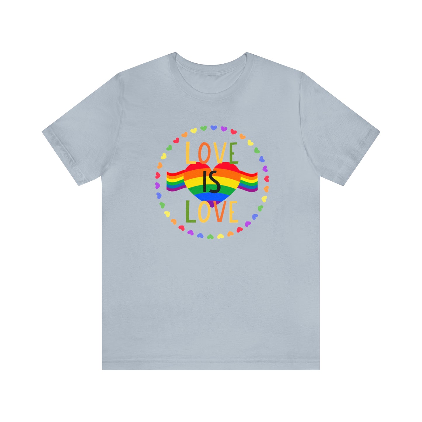 Love is love Jersey Short Sleeve Tee