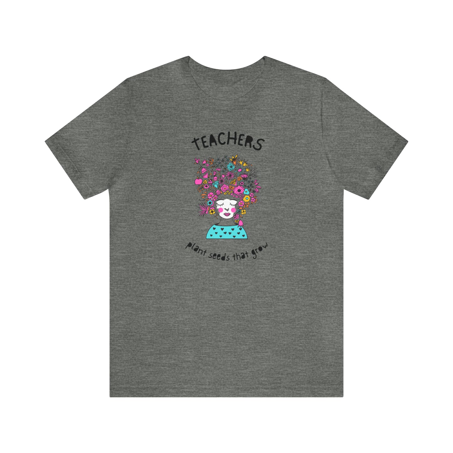 Plant seeds Unisex Jersey Short Sleeve Tee