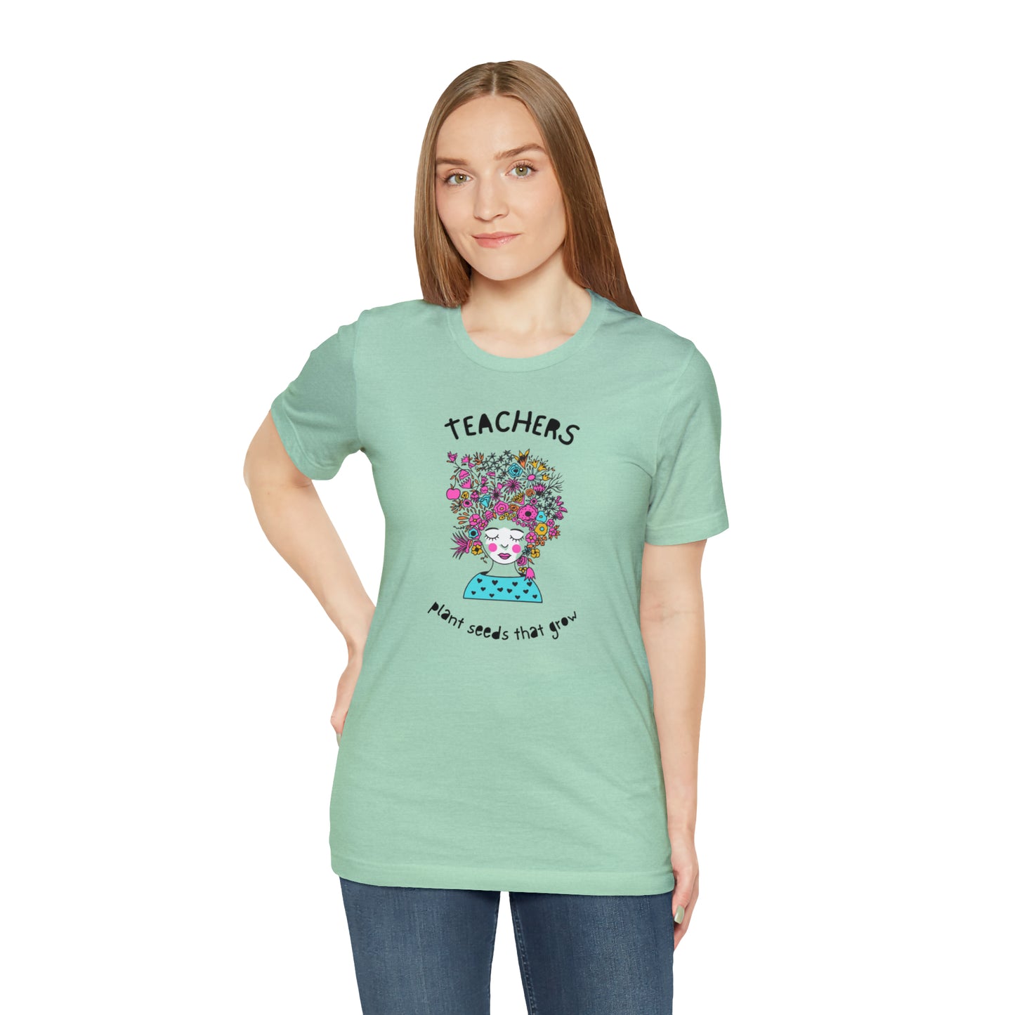 Plant seeds Unisex Jersey Short Sleeve Tee