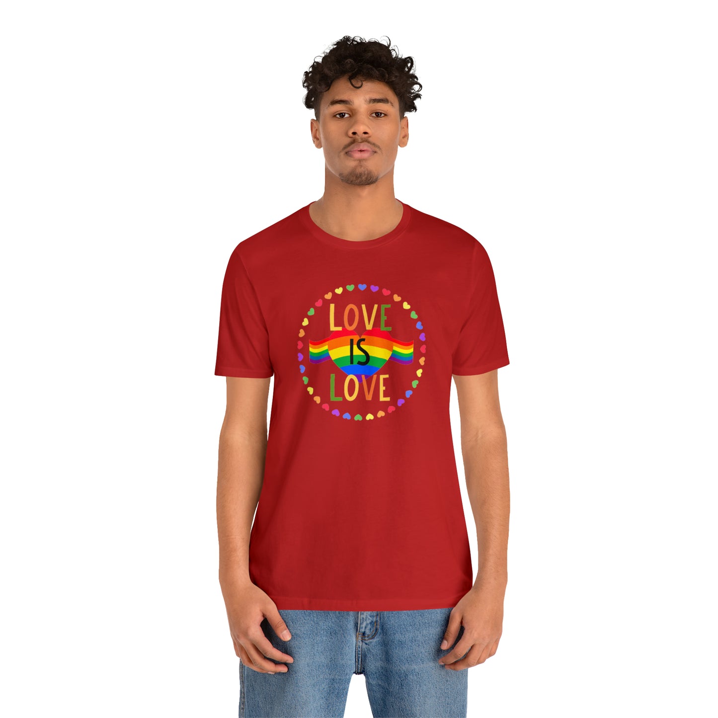 Love Unisex Jersey Short Sleeve Tee