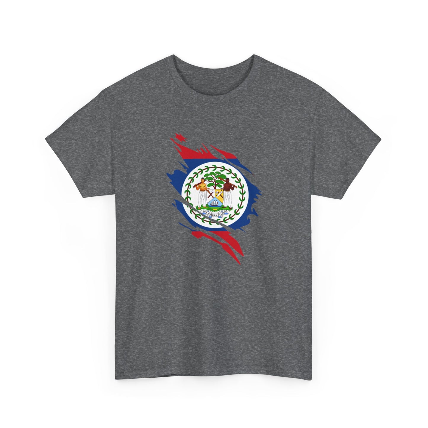 Belize Flag Unisex Heavy Cotton Tee