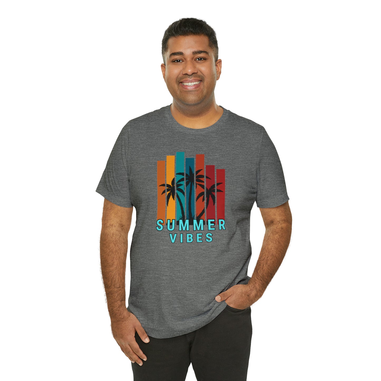 Summer time Jersey Short Sleeve Tee