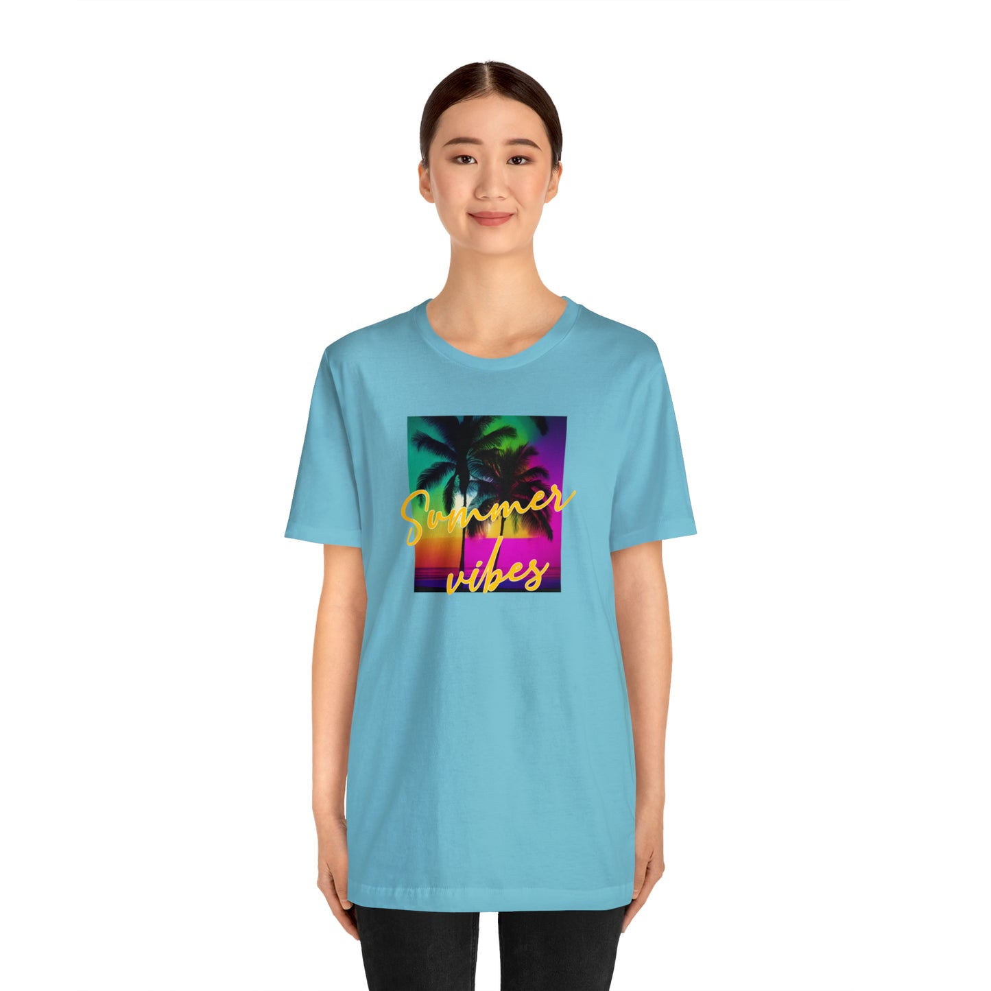 Summer Color Unisex Jersey Short Sleeve Tee
