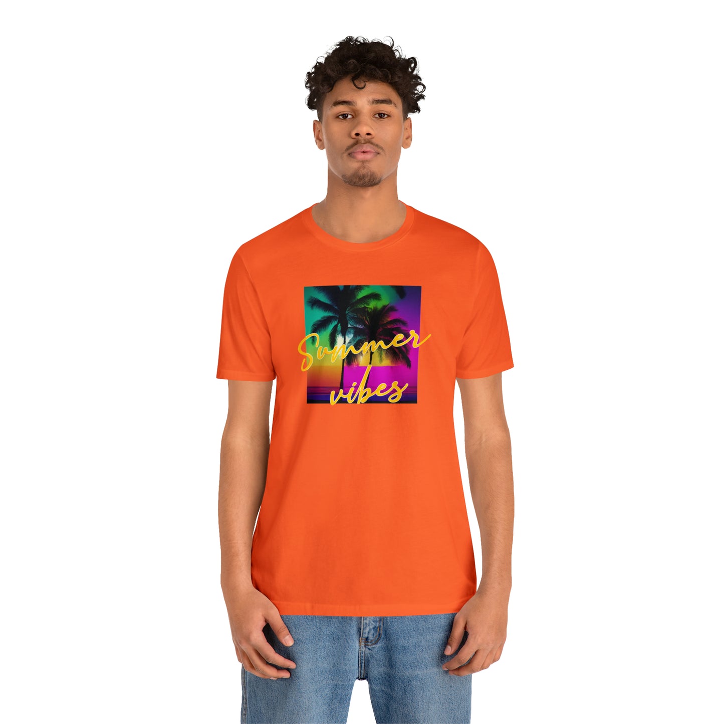 Summer Color Unisex Jersey Short Sleeve Tee