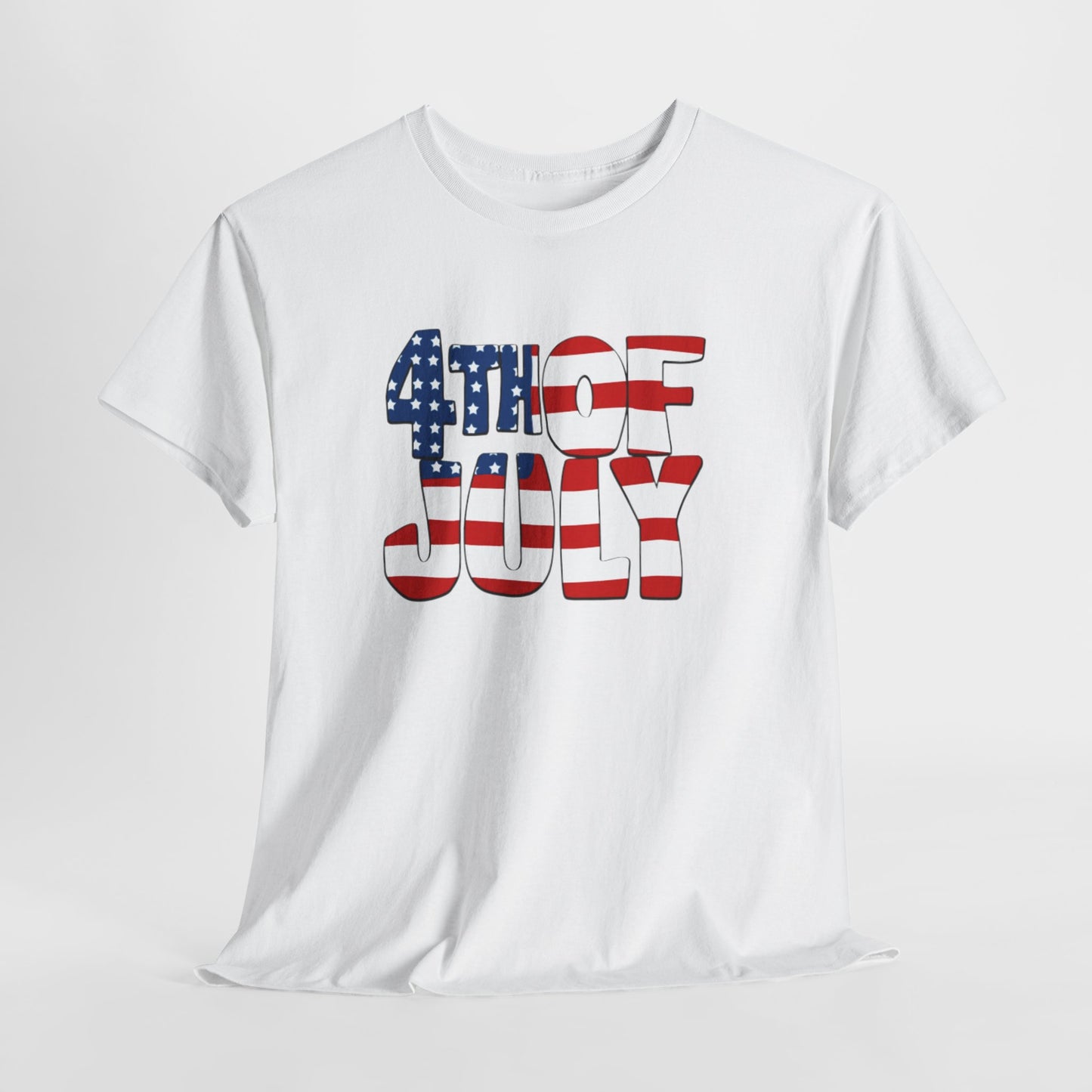 Happy 4th Unisex Heavy Cotton Tee