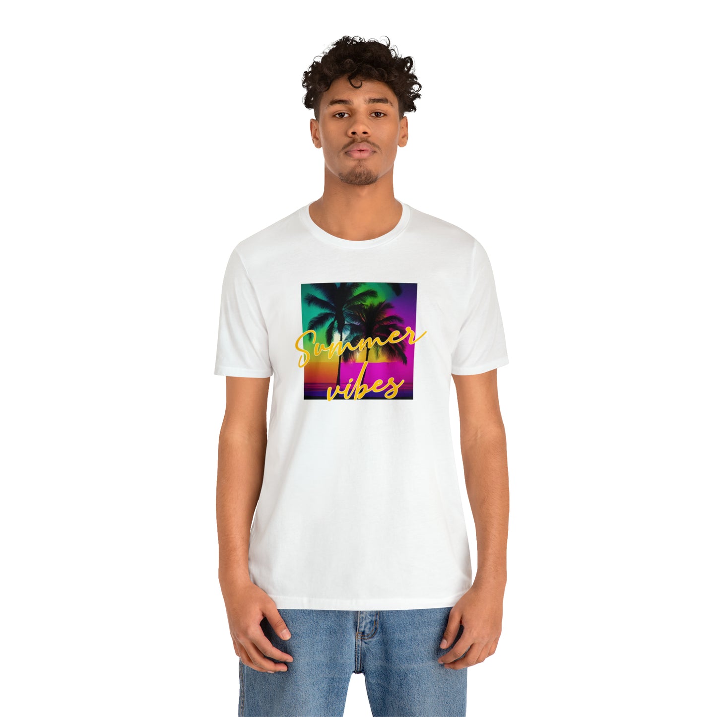 Summer Color Unisex Jersey Short Sleeve Tee