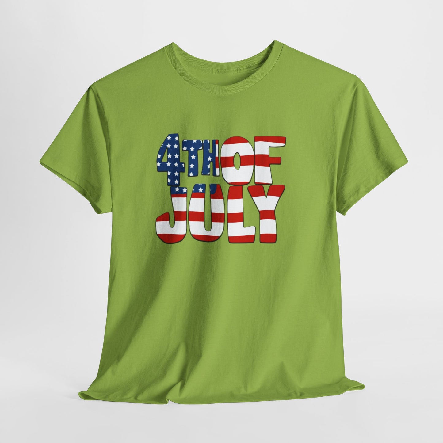 Happy 4th Unisex Heavy Cotton Tee