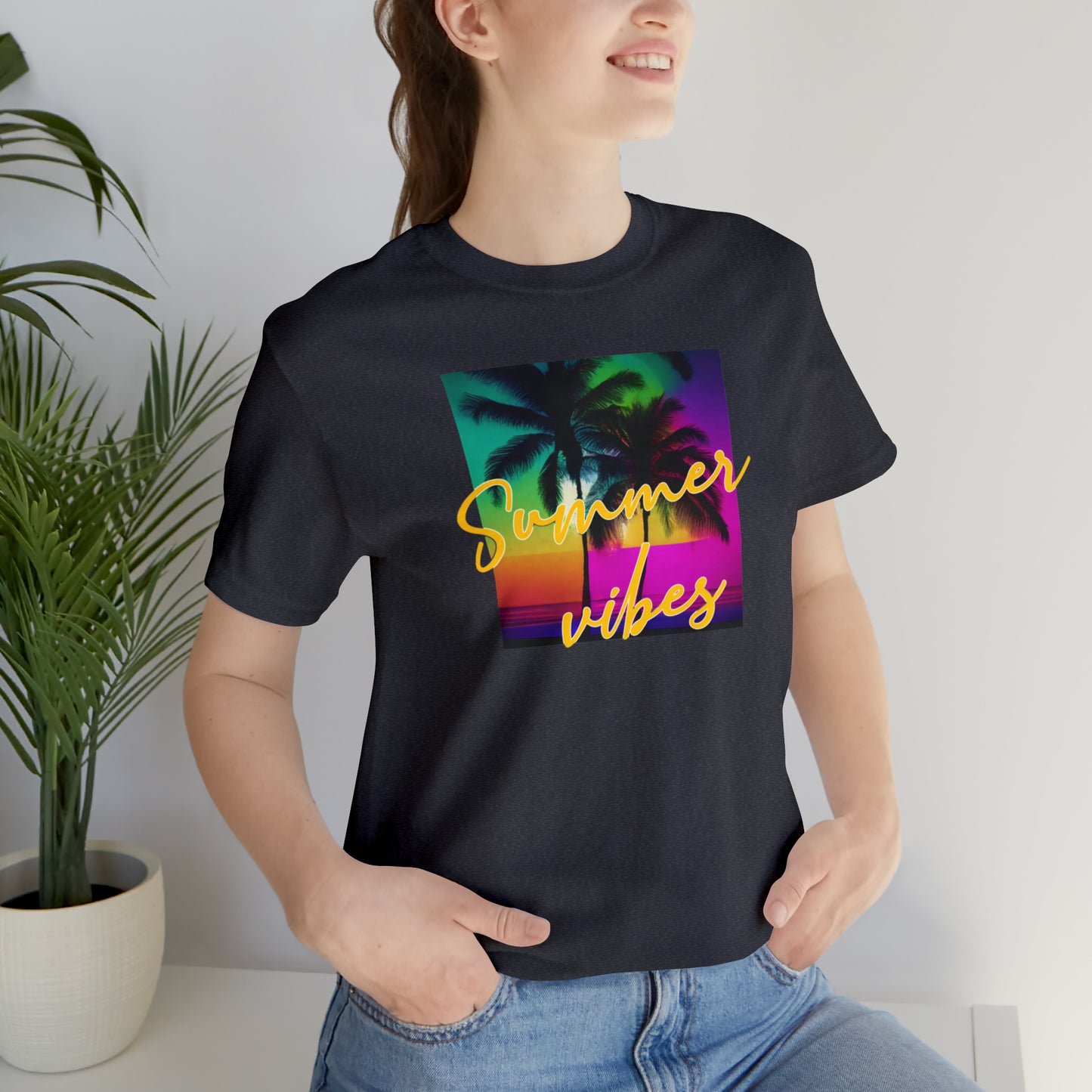 Summer Color Unisex Jersey Short Sleeve Tee