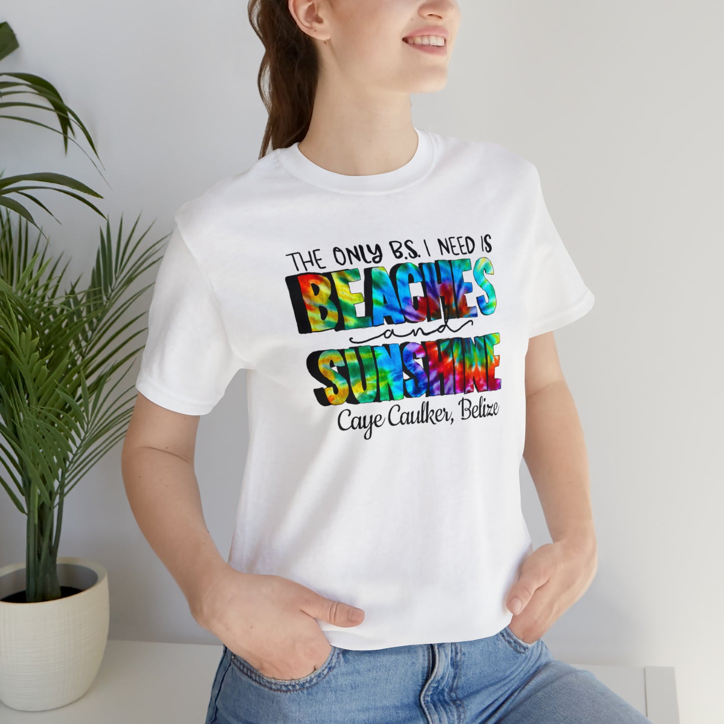 Unisex Beaches and Sunshine Short Sleeve Tee