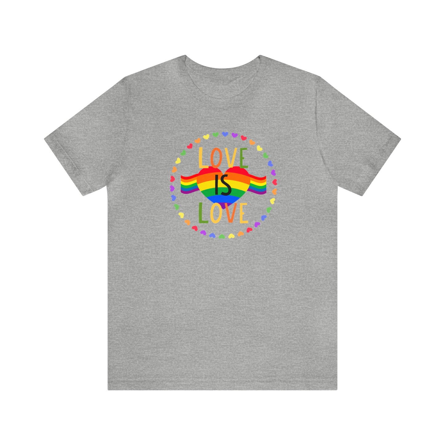 Love Unisex Jersey Short Sleeve Tee