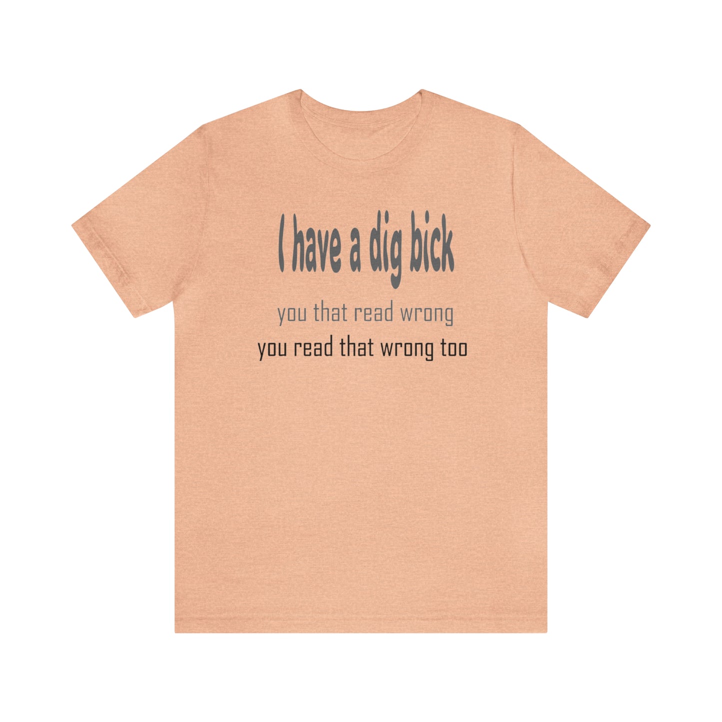 Dig Bick Jersey Short Sleeve Tee