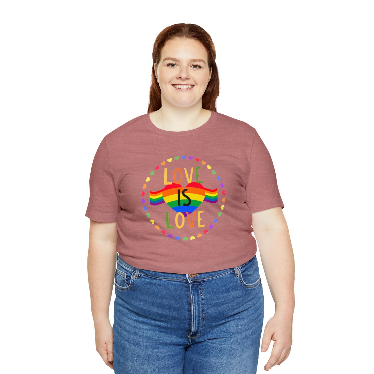 Love Unisex Jersey Short Sleeve Tee