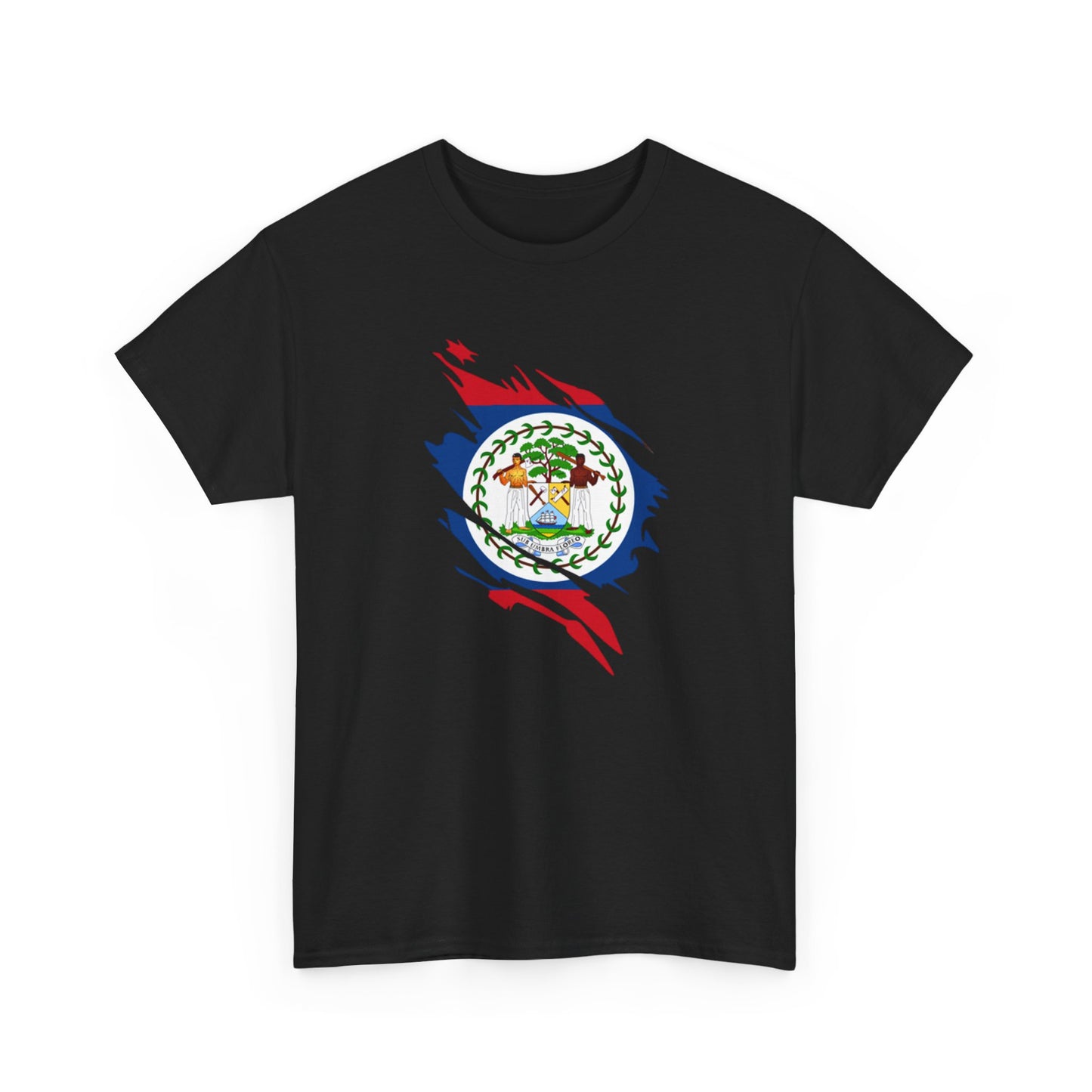 Belize Flag Unisex Heavy Cotton Tee