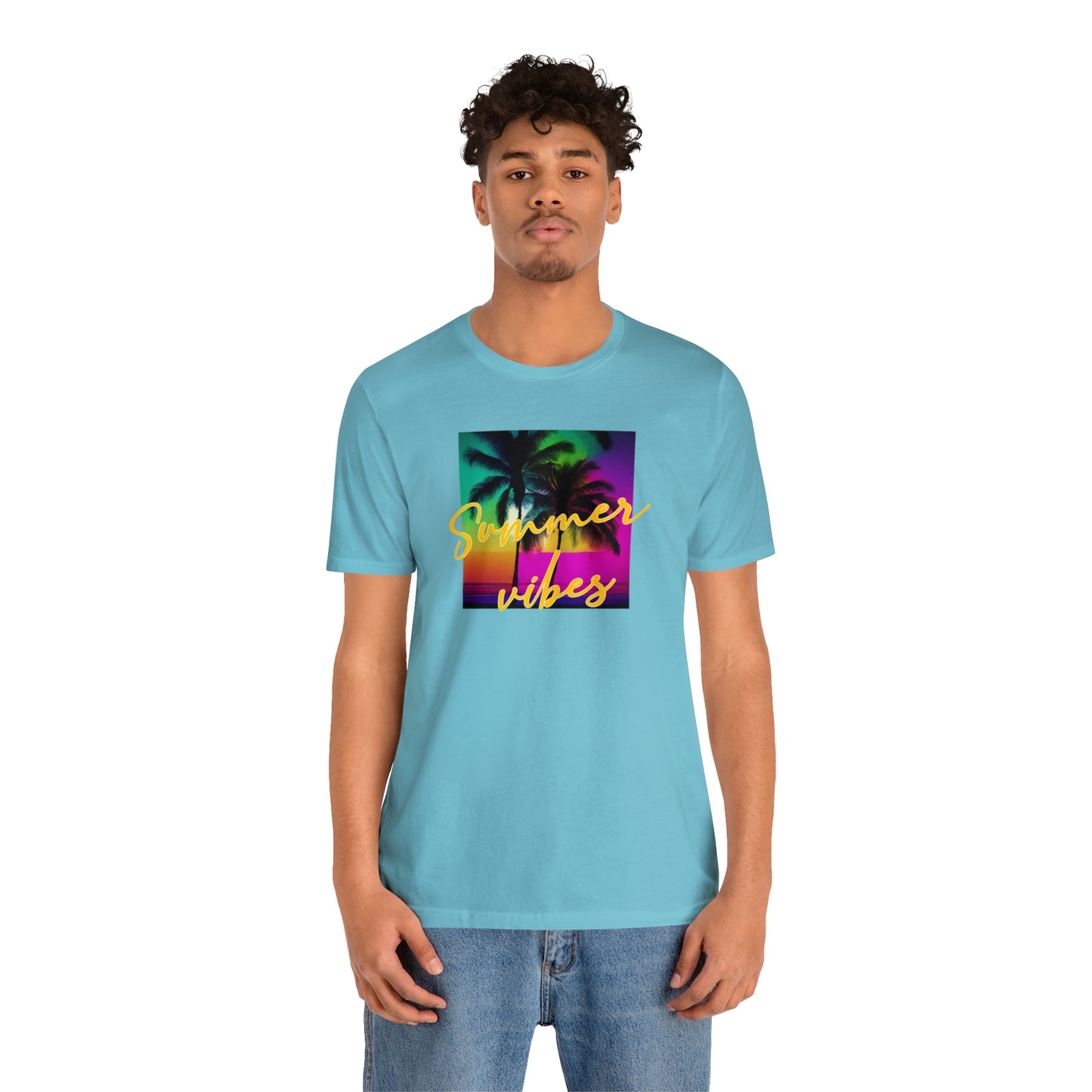 Summer Color Unisex Jersey Short Sleeve Tee