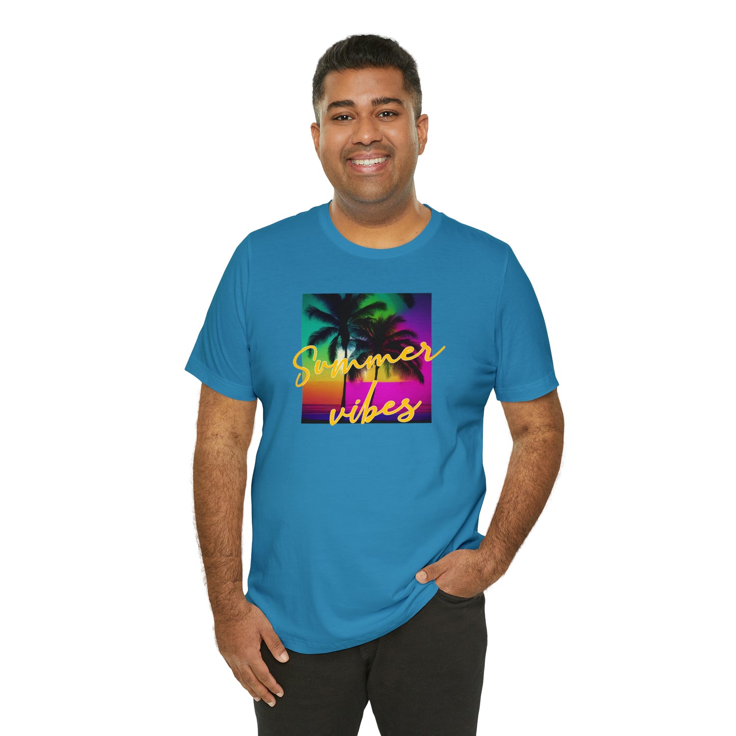 Summer Color Unisex Jersey Short Sleeve Tee
