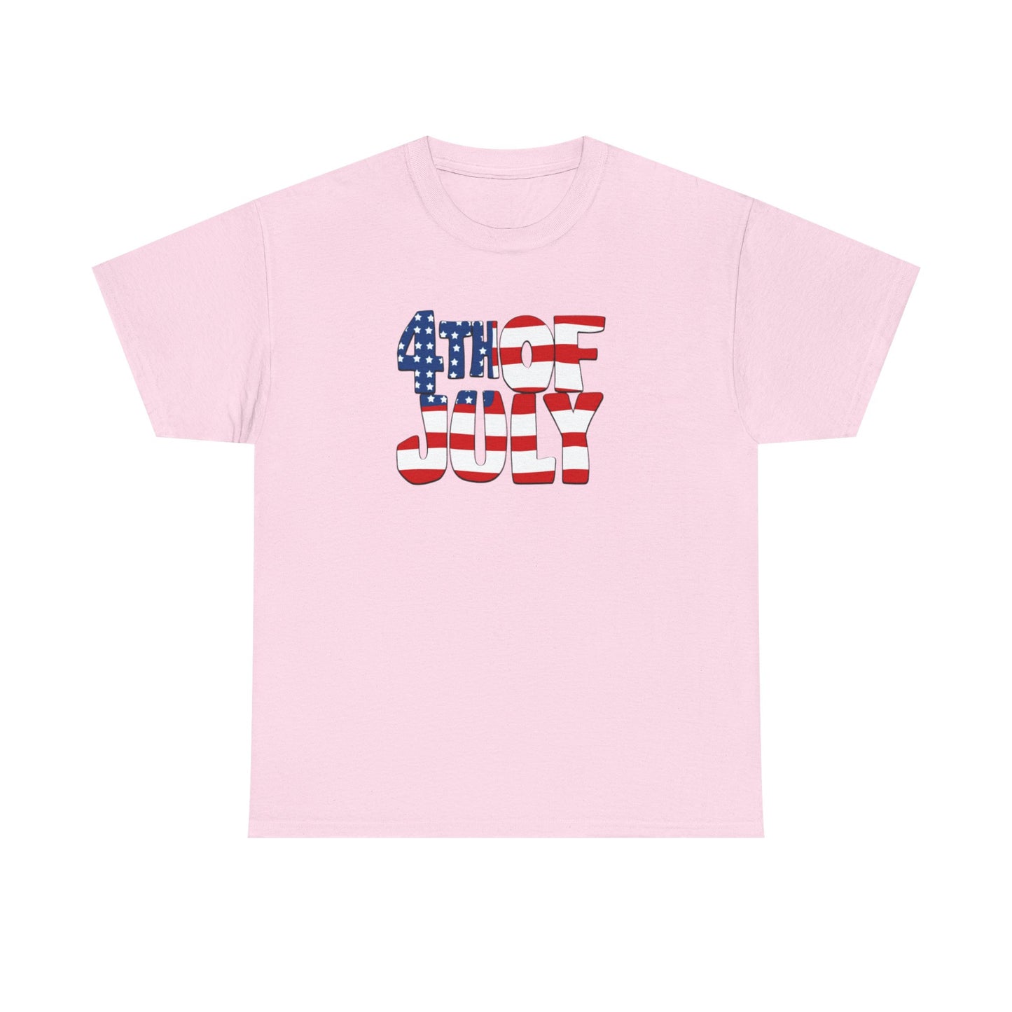 Happy 4th Unisex Heavy Cotton Tee