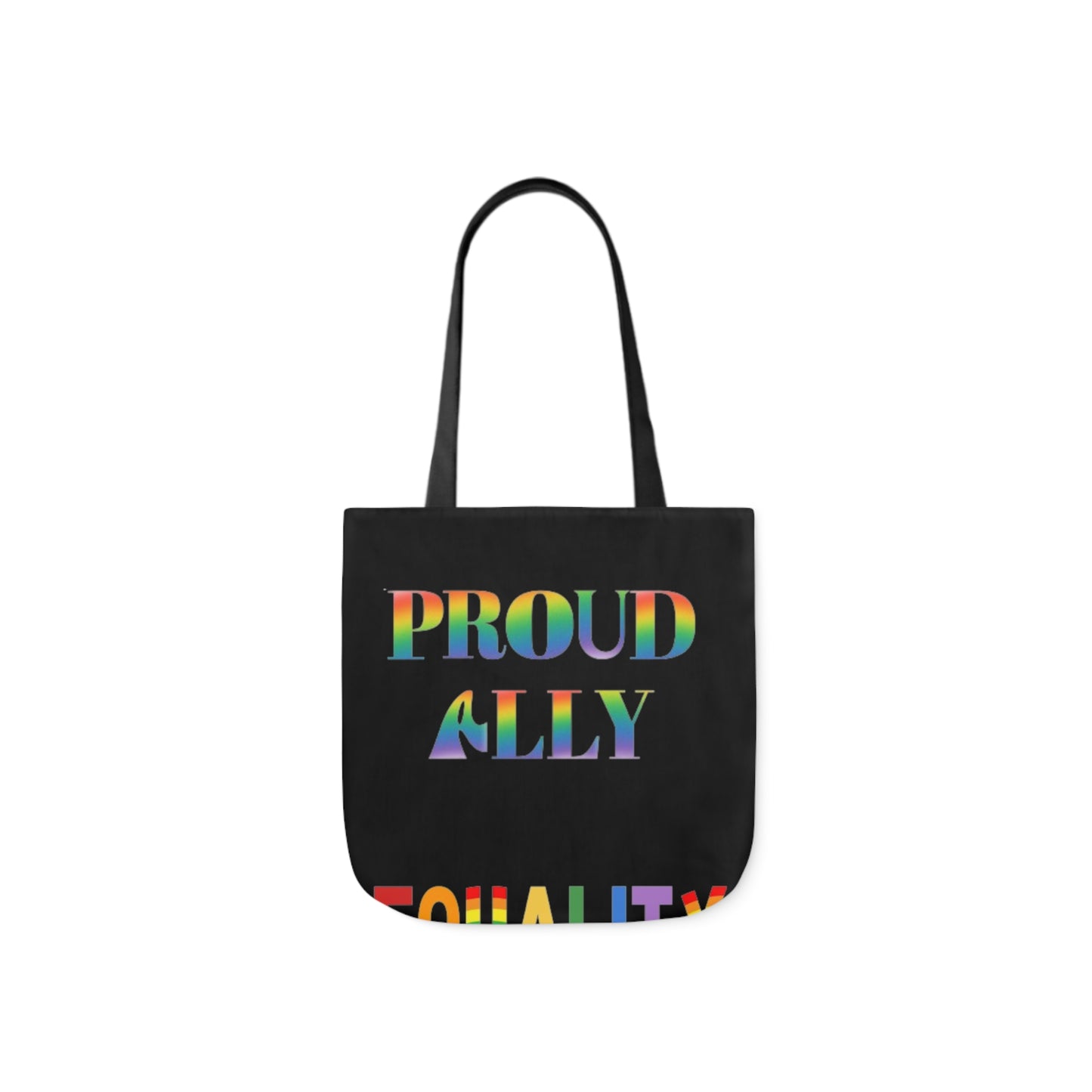 Proud Ally Canvas Tote Bag, 5-Color Straps