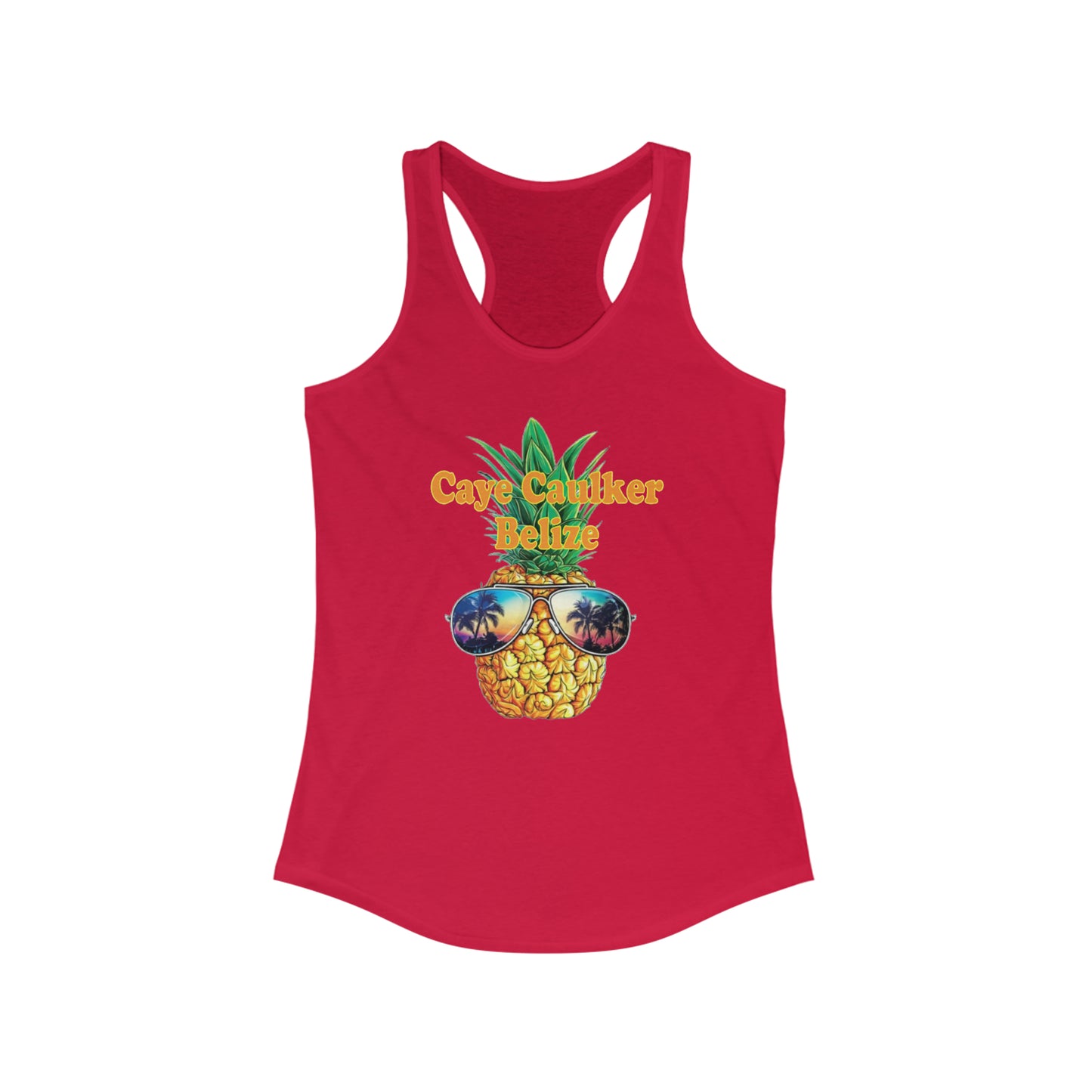 Pineapple Belize Racerback Tank