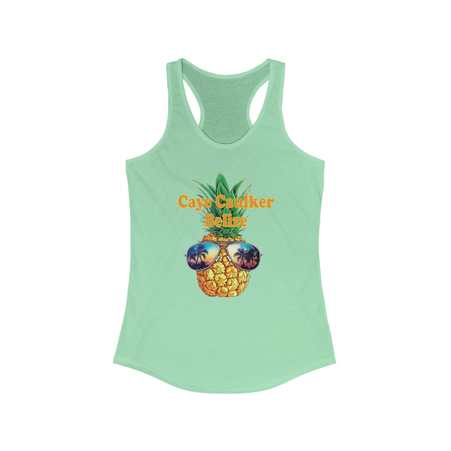 Pineapple Belize Racerback Tank
