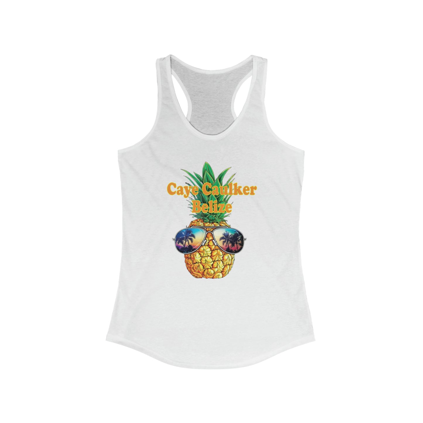 Pineapple Belize Racerback Tank