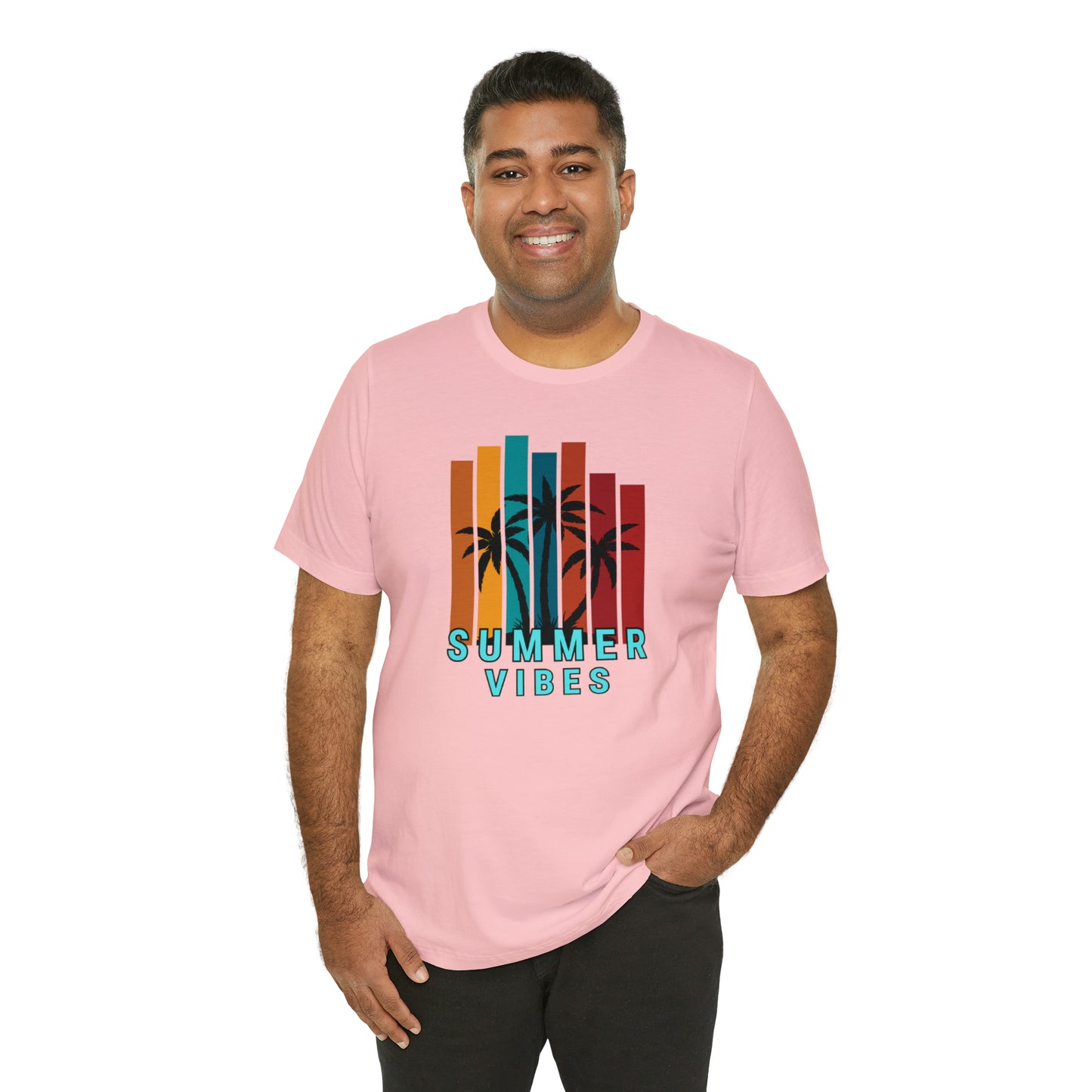 Summer time Jersey Short Sleeve Tee