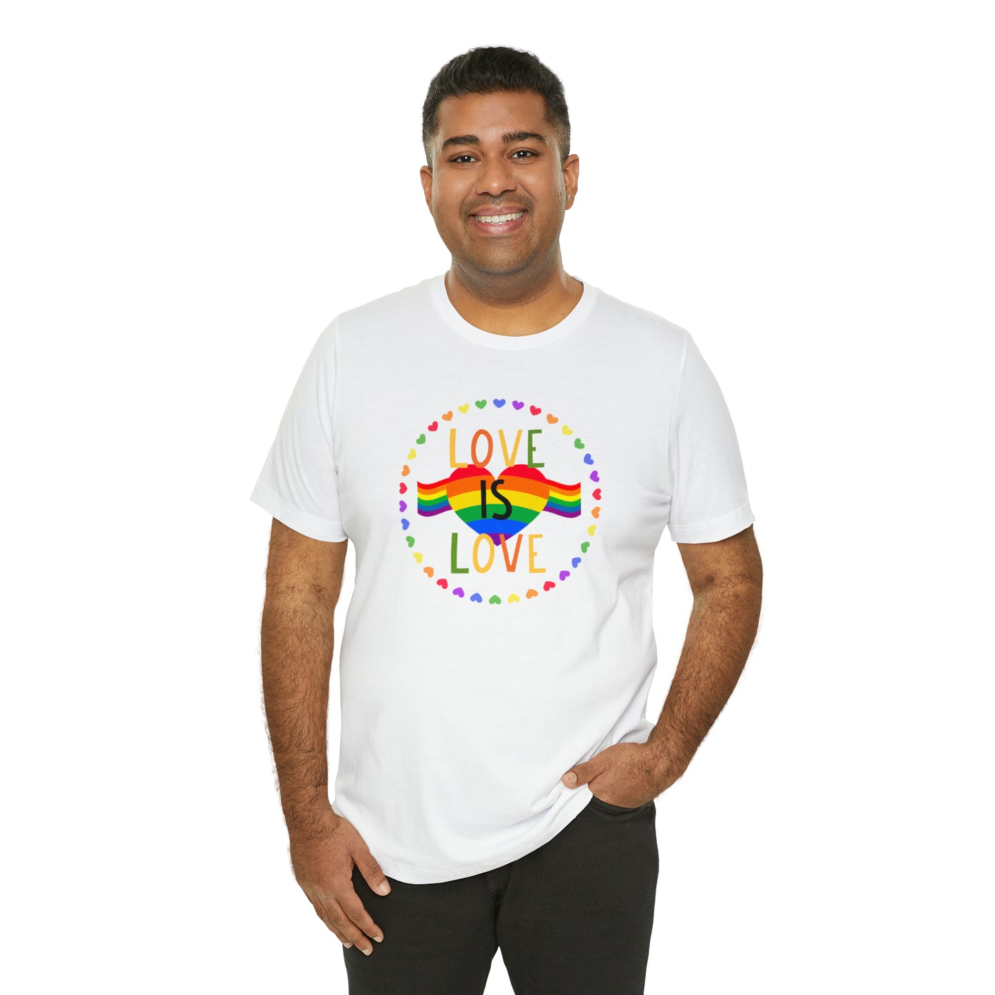 Love Unisex Jersey Short Sleeve Tee