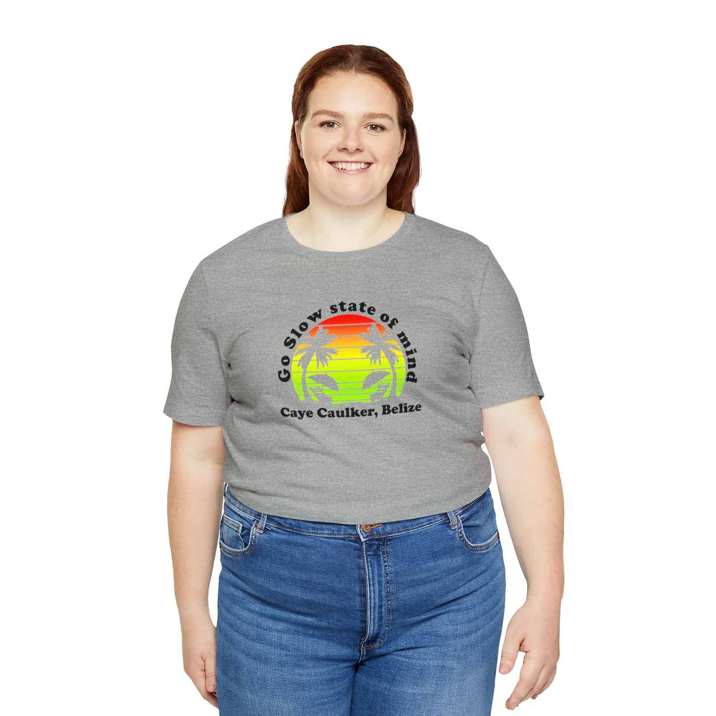 Unisex Go Slow State of mind Short Sleeve Tee