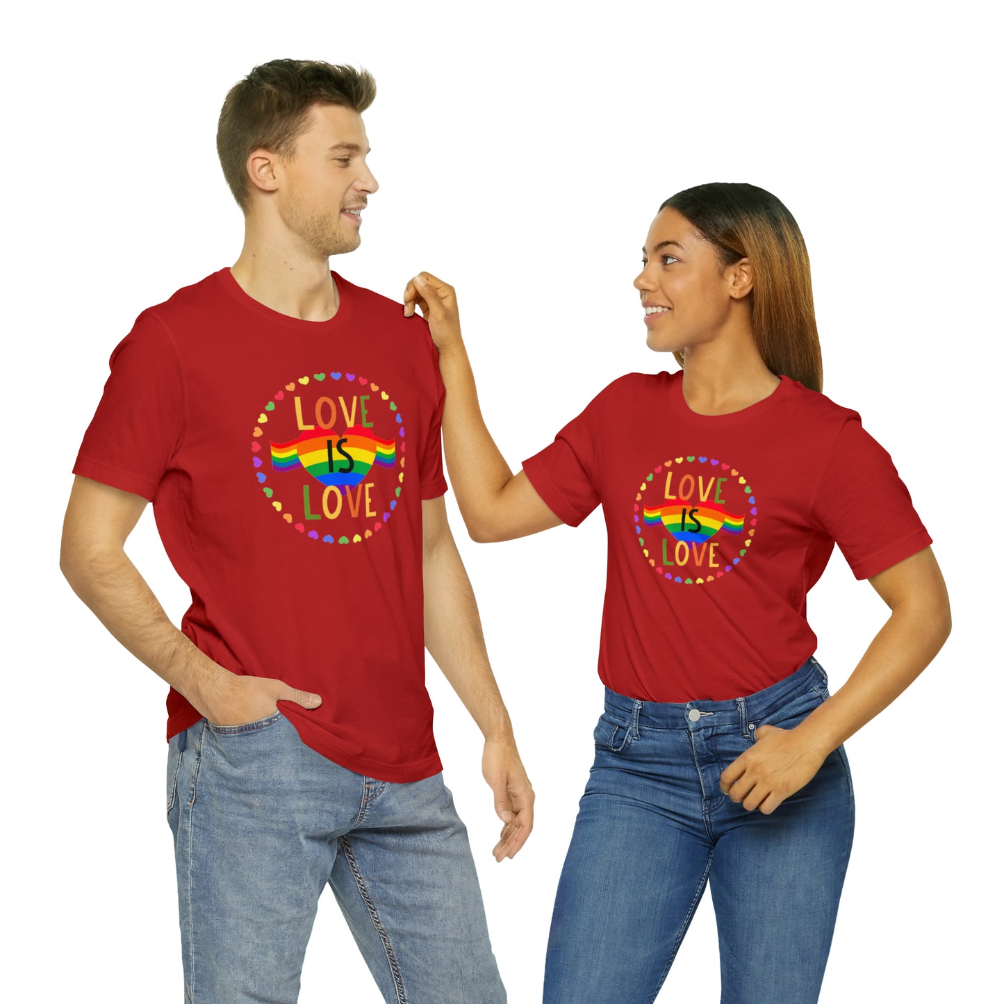 Love Unisex Jersey Short Sleeve Tee
