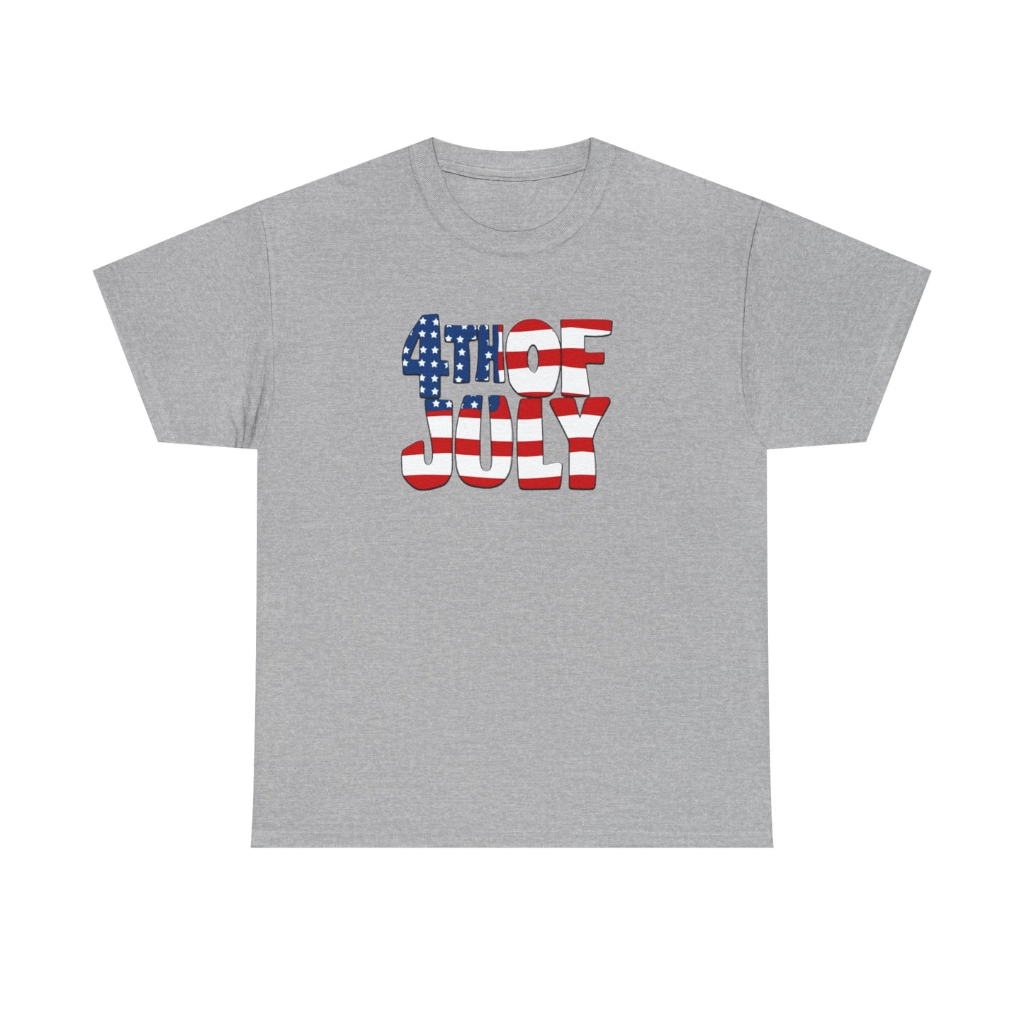 Happy 4th Unisex Heavy Cotton Tee
