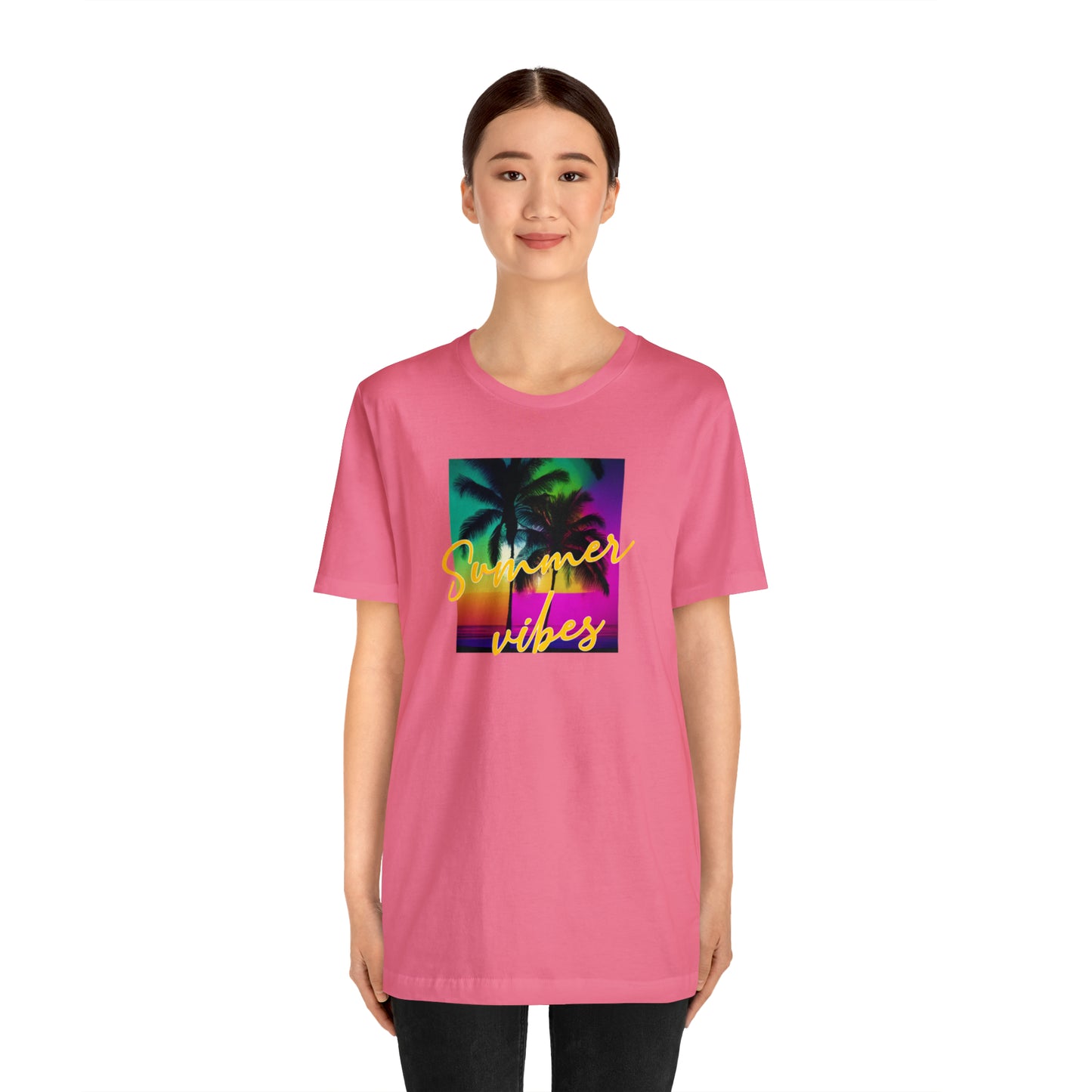 Summer Color Unisex Jersey Short Sleeve Tee
