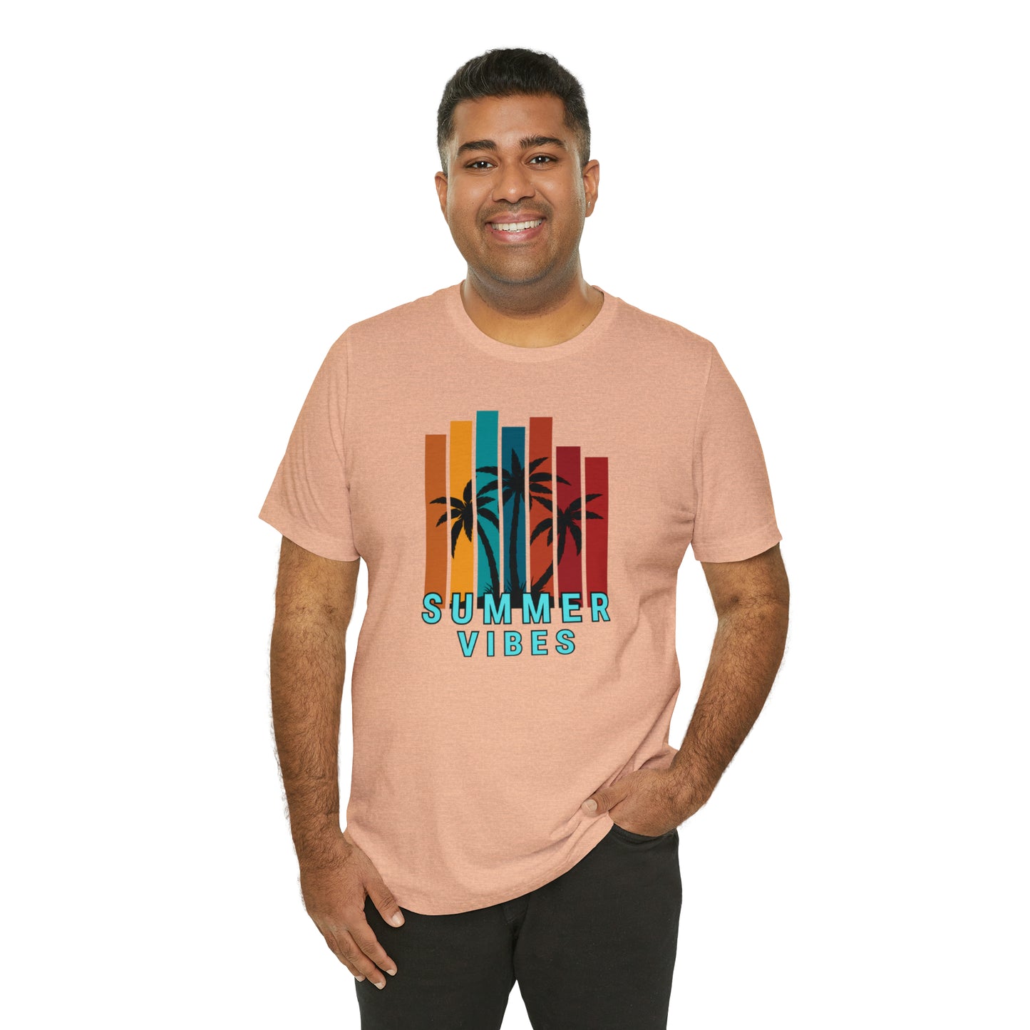 Summer time Jersey Short Sleeve Tee
