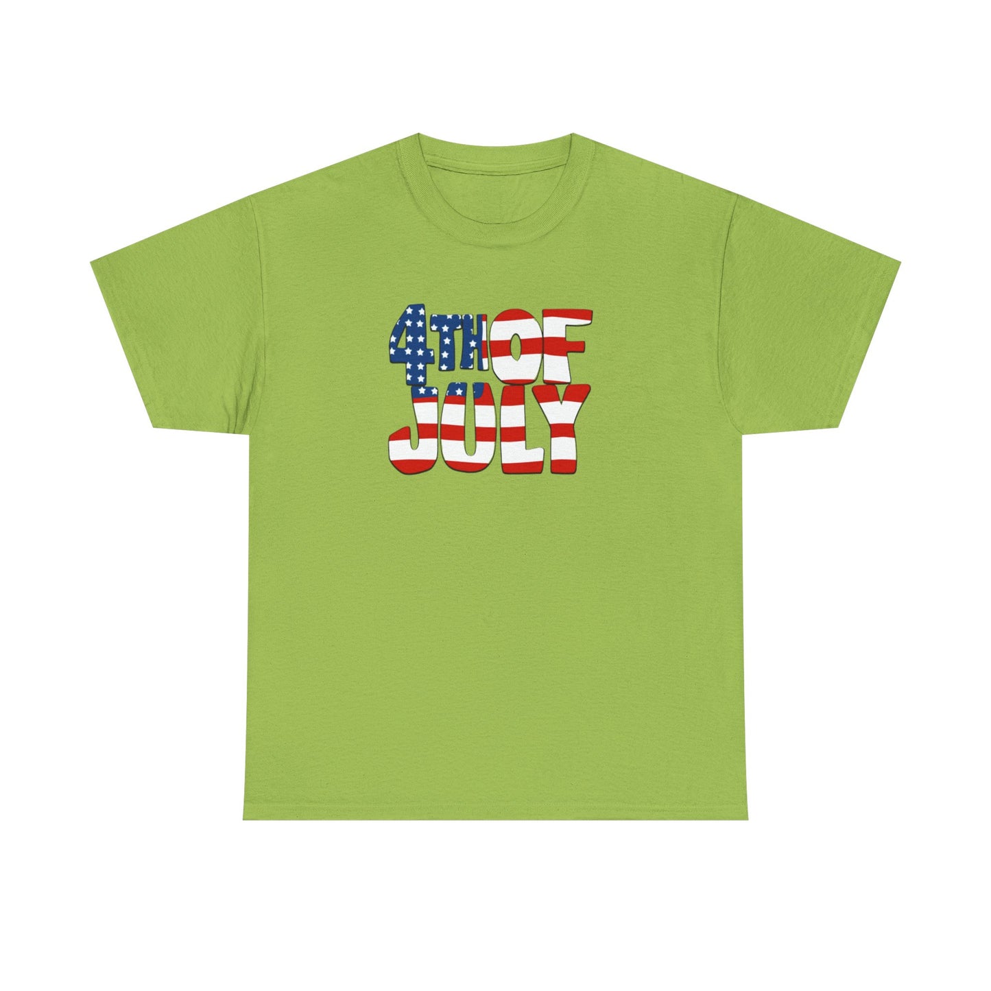 Happy 4th Unisex Heavy Cotton Tee