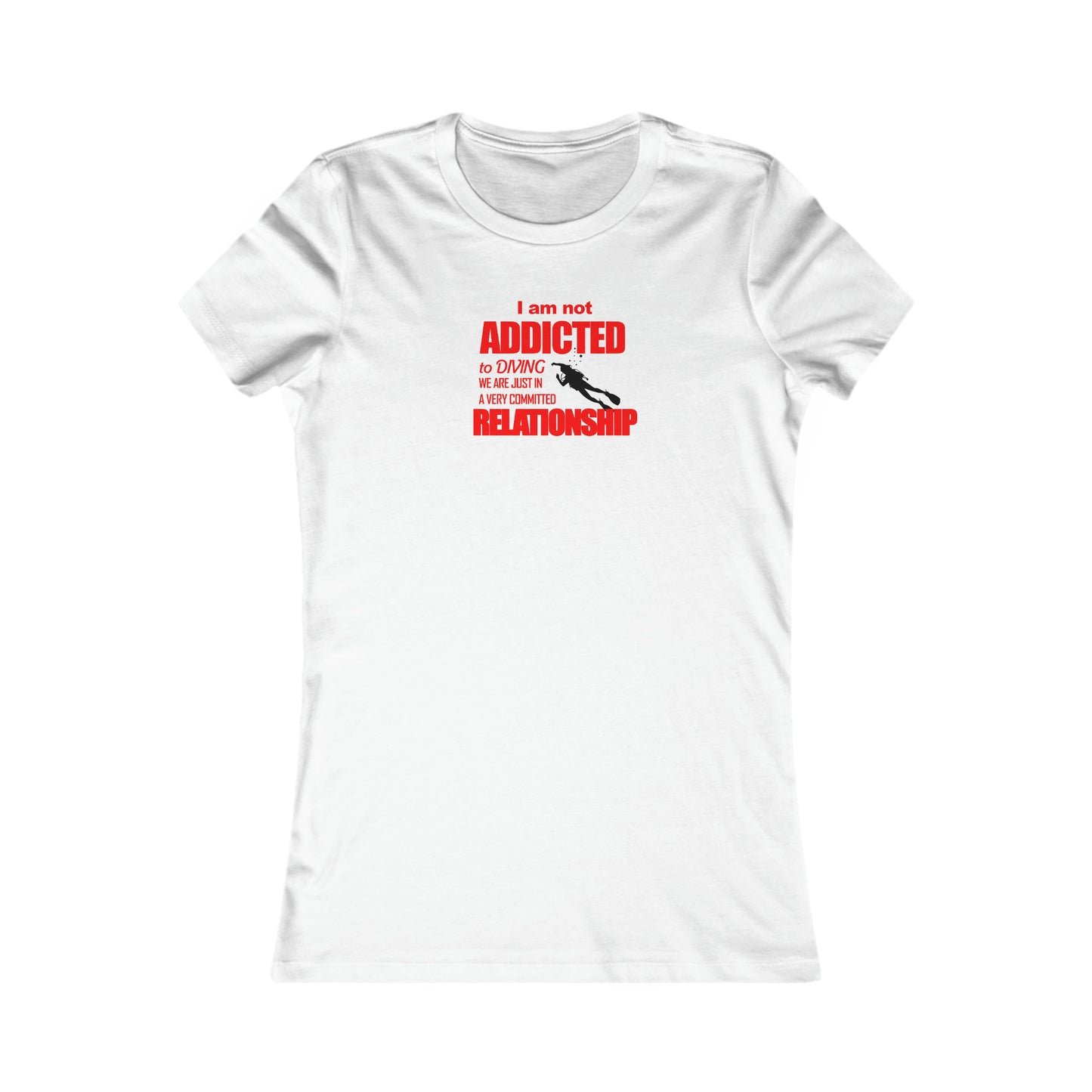 Diving addict Women's Favorite Tee