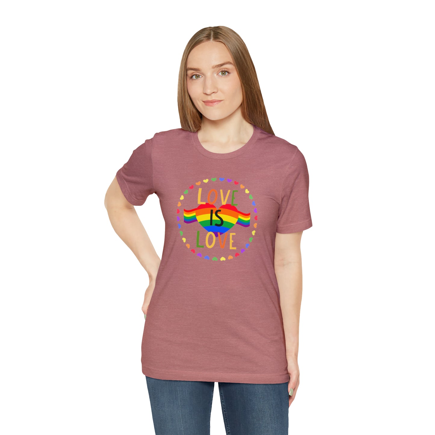 Love Unisex Jersey Short Sleeve Tee