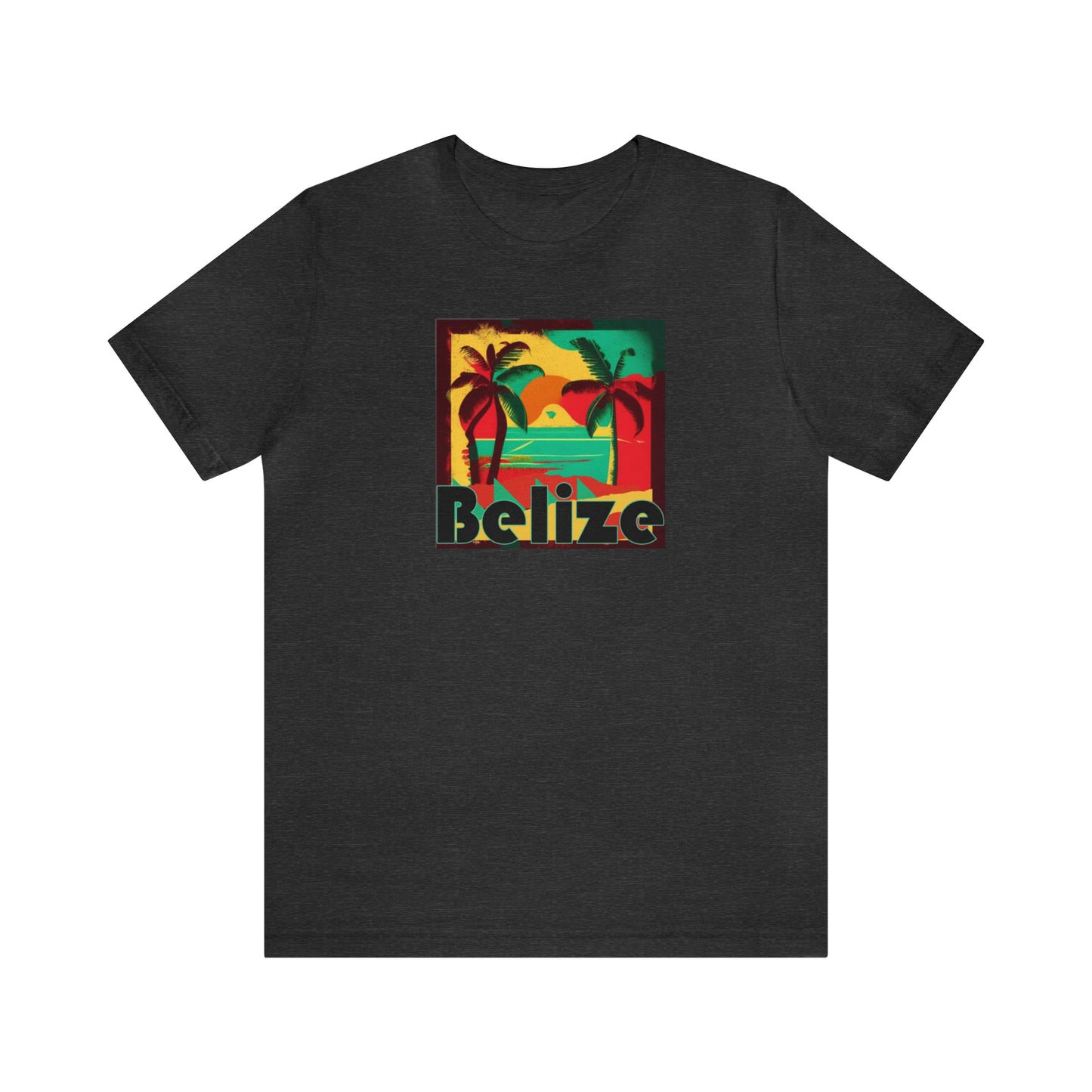 Retro Belize Unisex Jersey Short Sleeve Tee