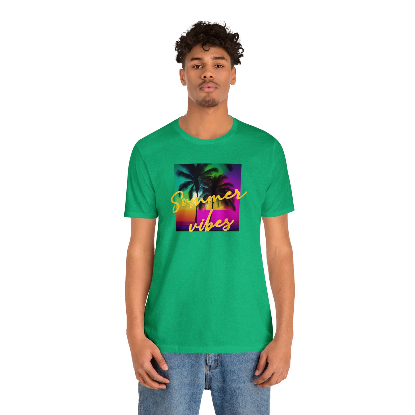 Summer Color Unisex Jersey Short Sleeve Tee