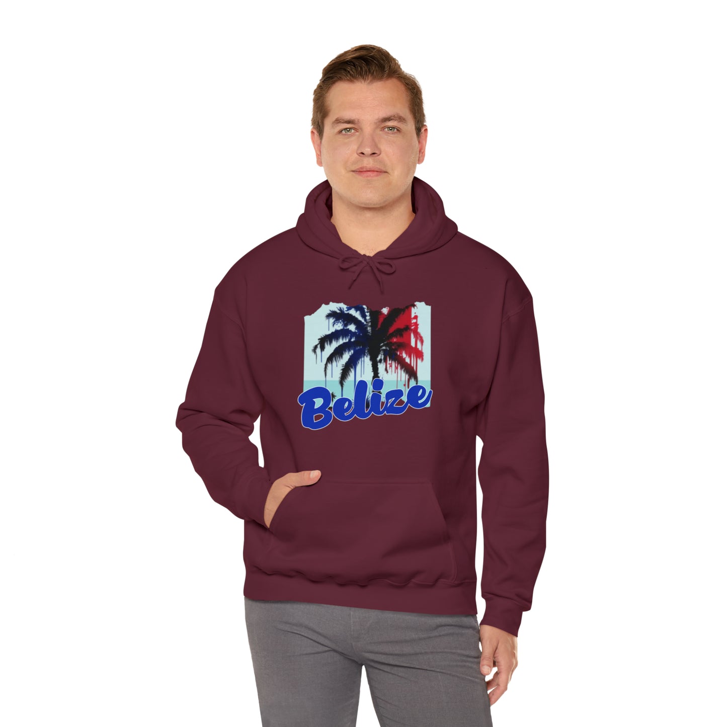 Belize Unisex Heavy Blend™ Hooded Sweatshirt