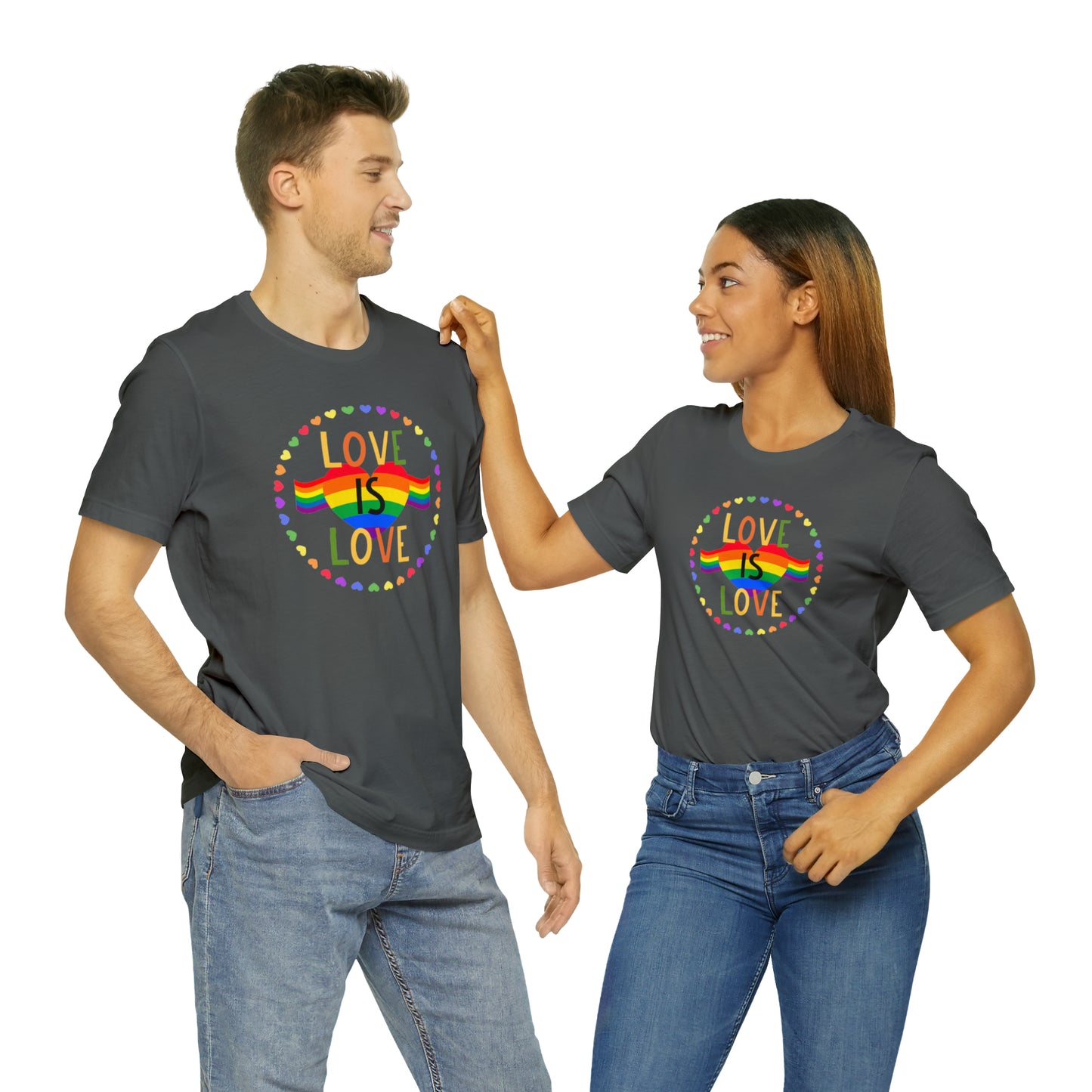 Love Unisex Jersey Short Sleeve Tee