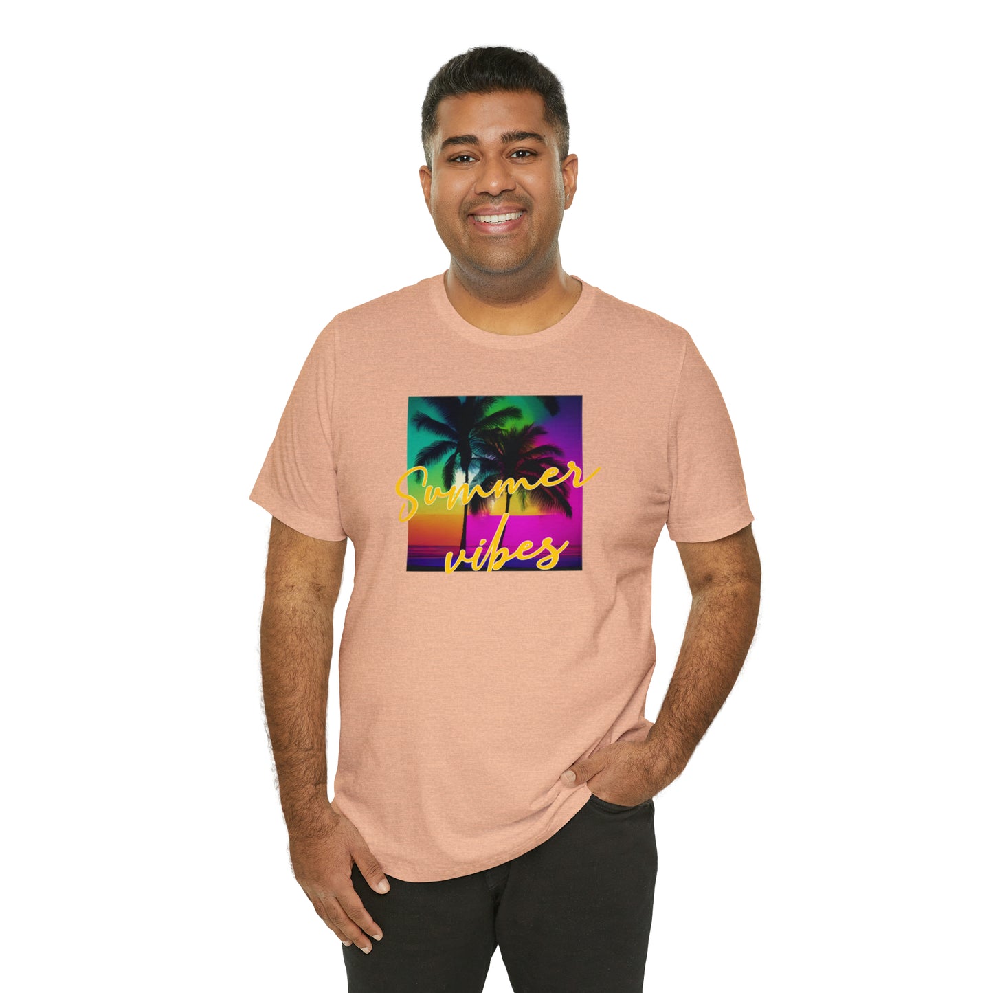 Summer Color Unisex Jersey Short Sleeve Tee