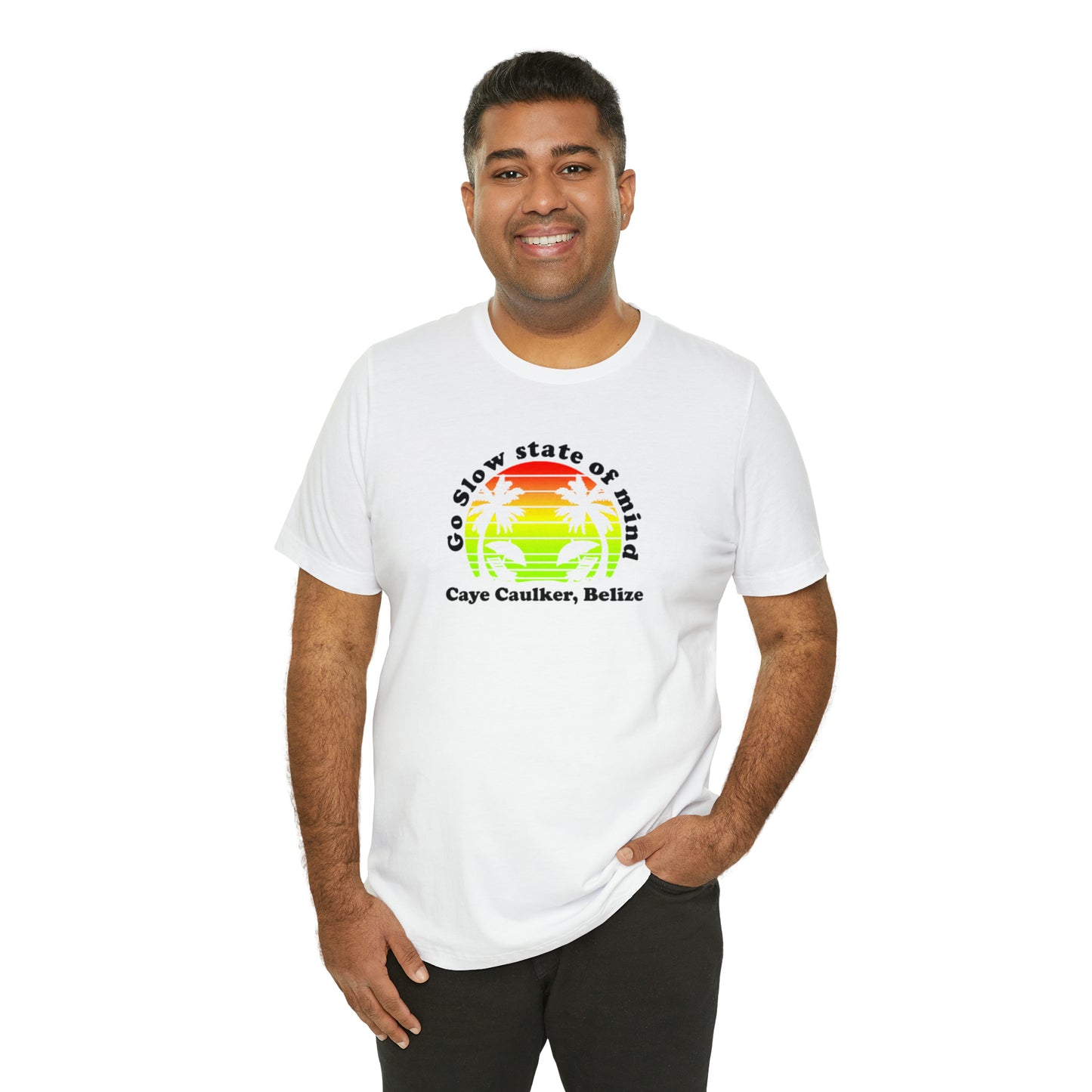 Unisex Go Slow State of mind Short Sleeve Tee