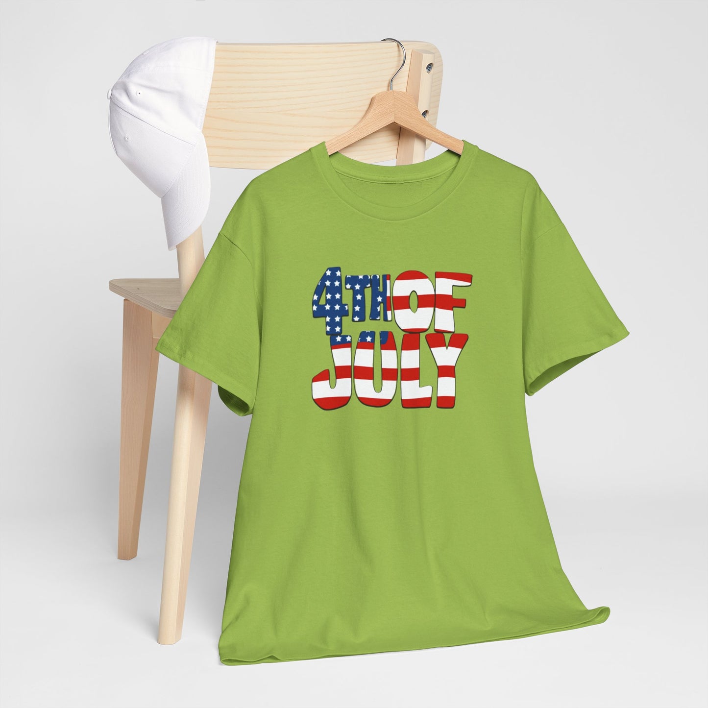Happy 4th Unisex Heavy Cotton Tee