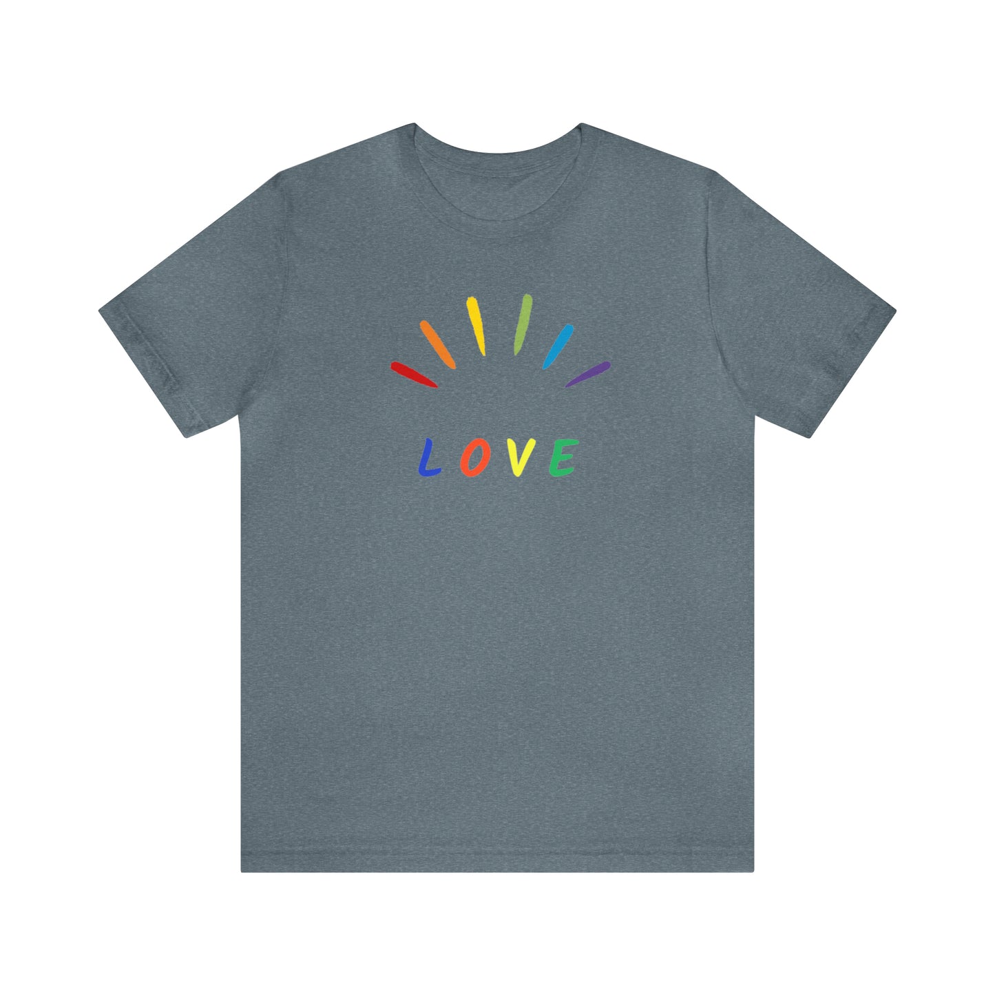 Love Unisex Jersey Short Sleeve Tee