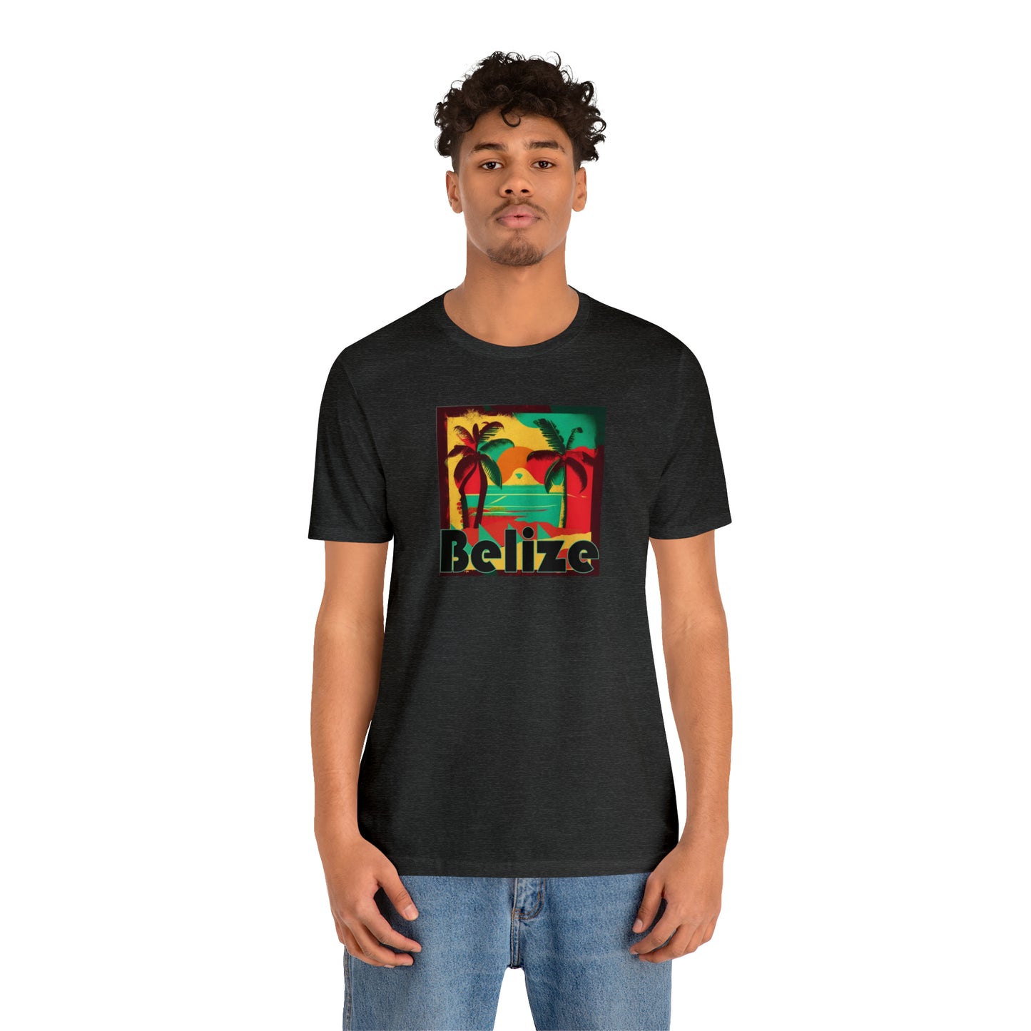 Retro Belize Unisex Jersey Short Sleeve Tee