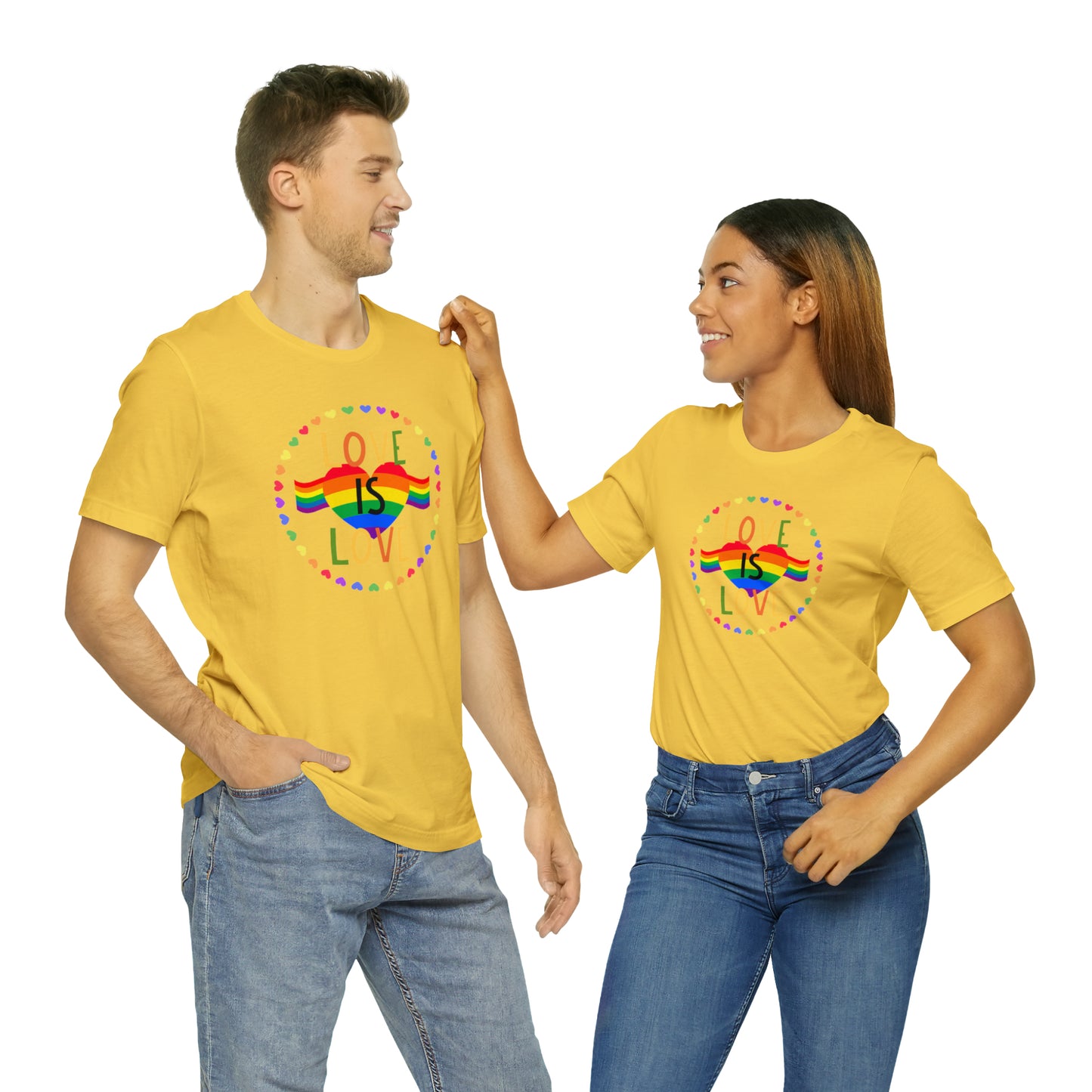 Love Unisex Jersey Short Sleeve Tee