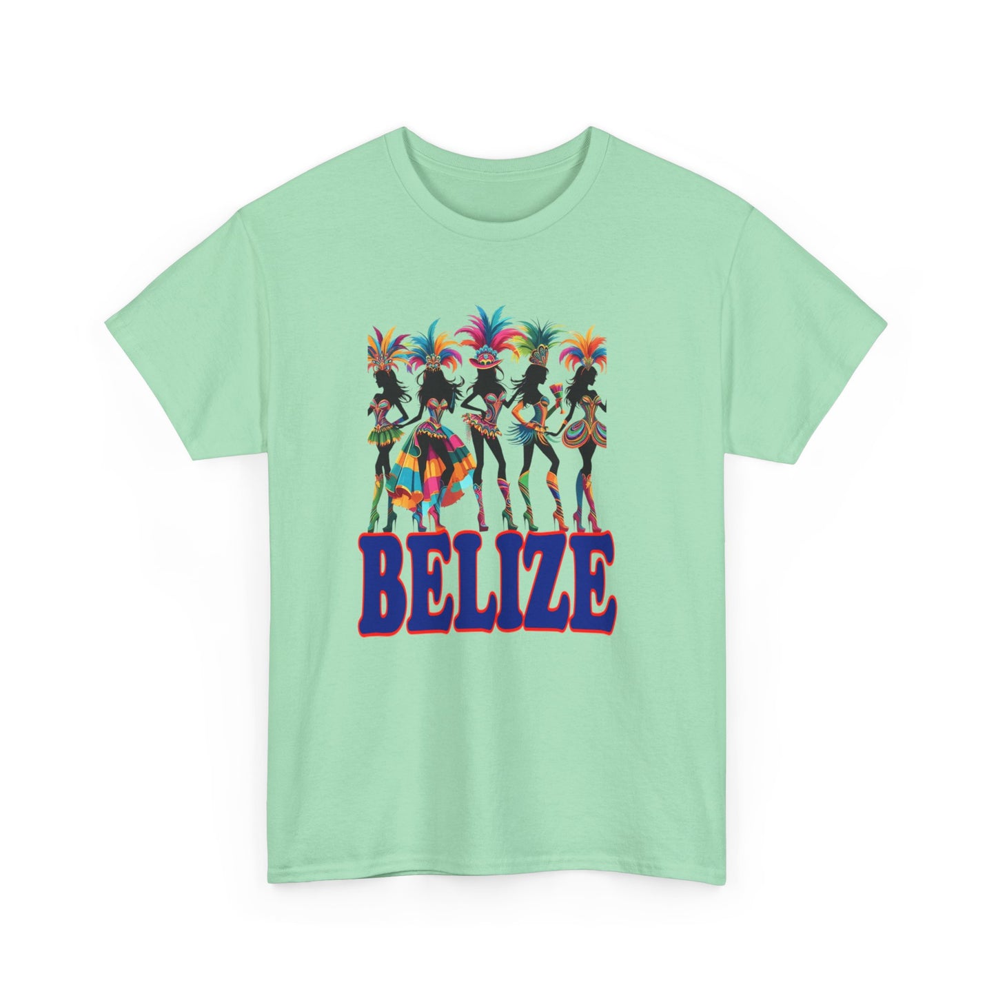 Belize Carnival Vibes Unisex Heavy Cotton Tee