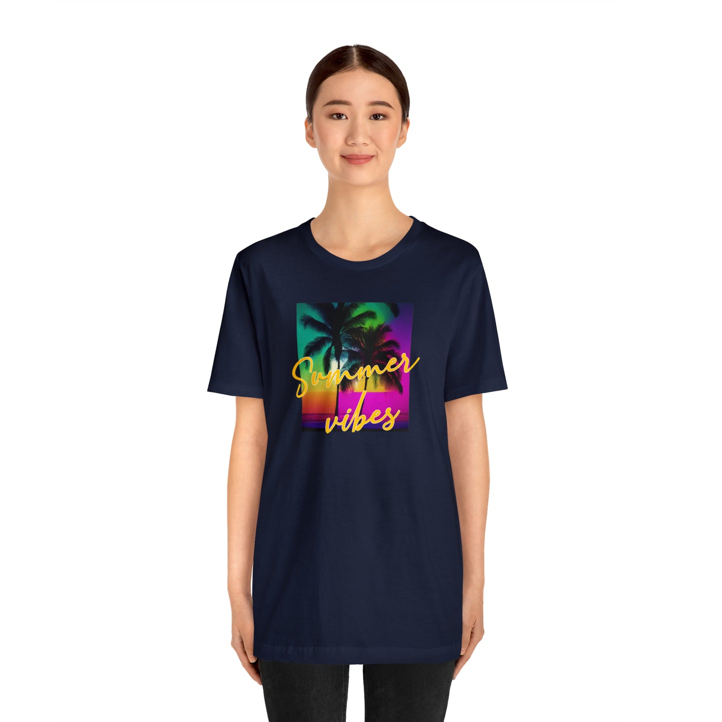 Summer Color Unisex Jersey Short Sleeve Tee