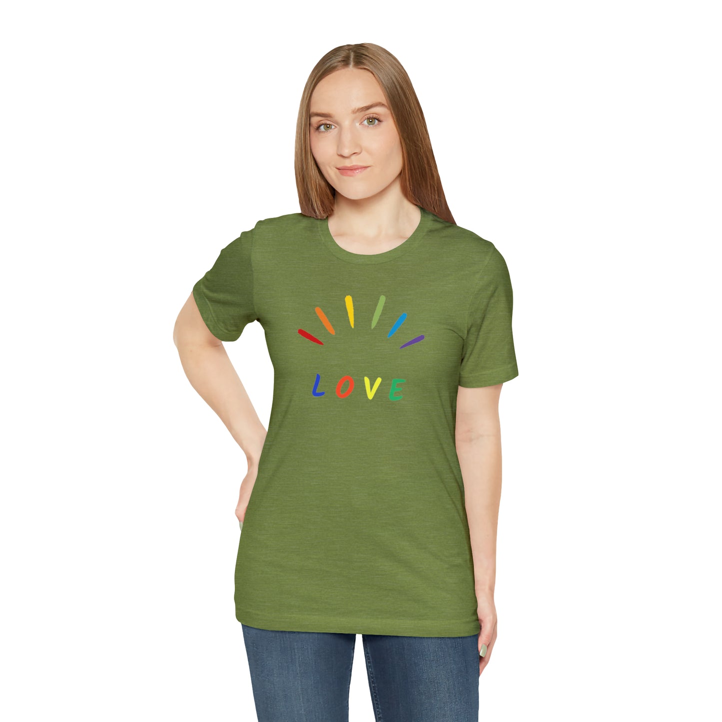 Love Unisex Jersey Short Sleeve Tee